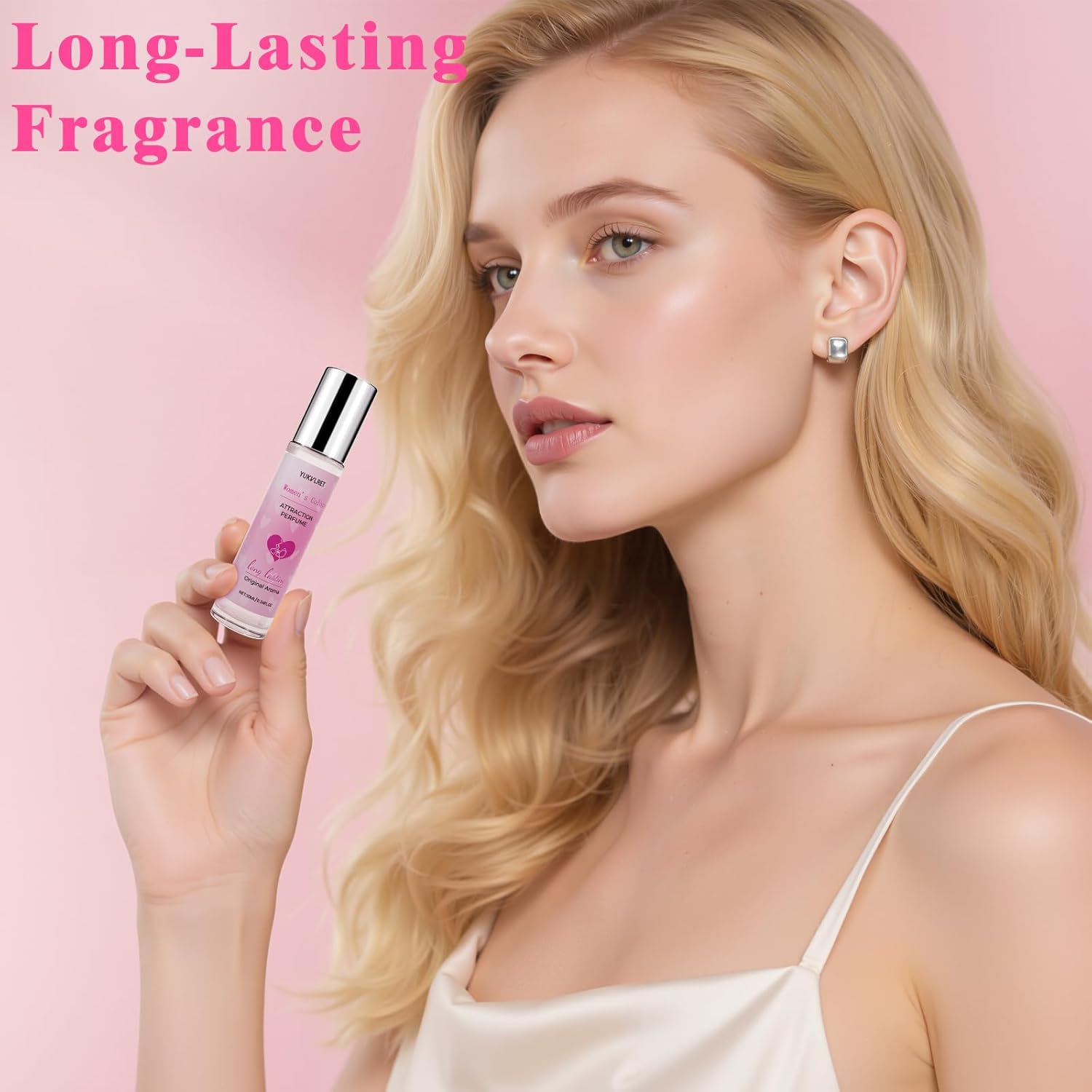 Pheromones Perfumes for Women, Long Lasting Women's Cologne, Pheromone Perfumes Attract Men, Enhanced Scents Women's Perfume, Roller Ball Design, Portable and Fruity - Image 7