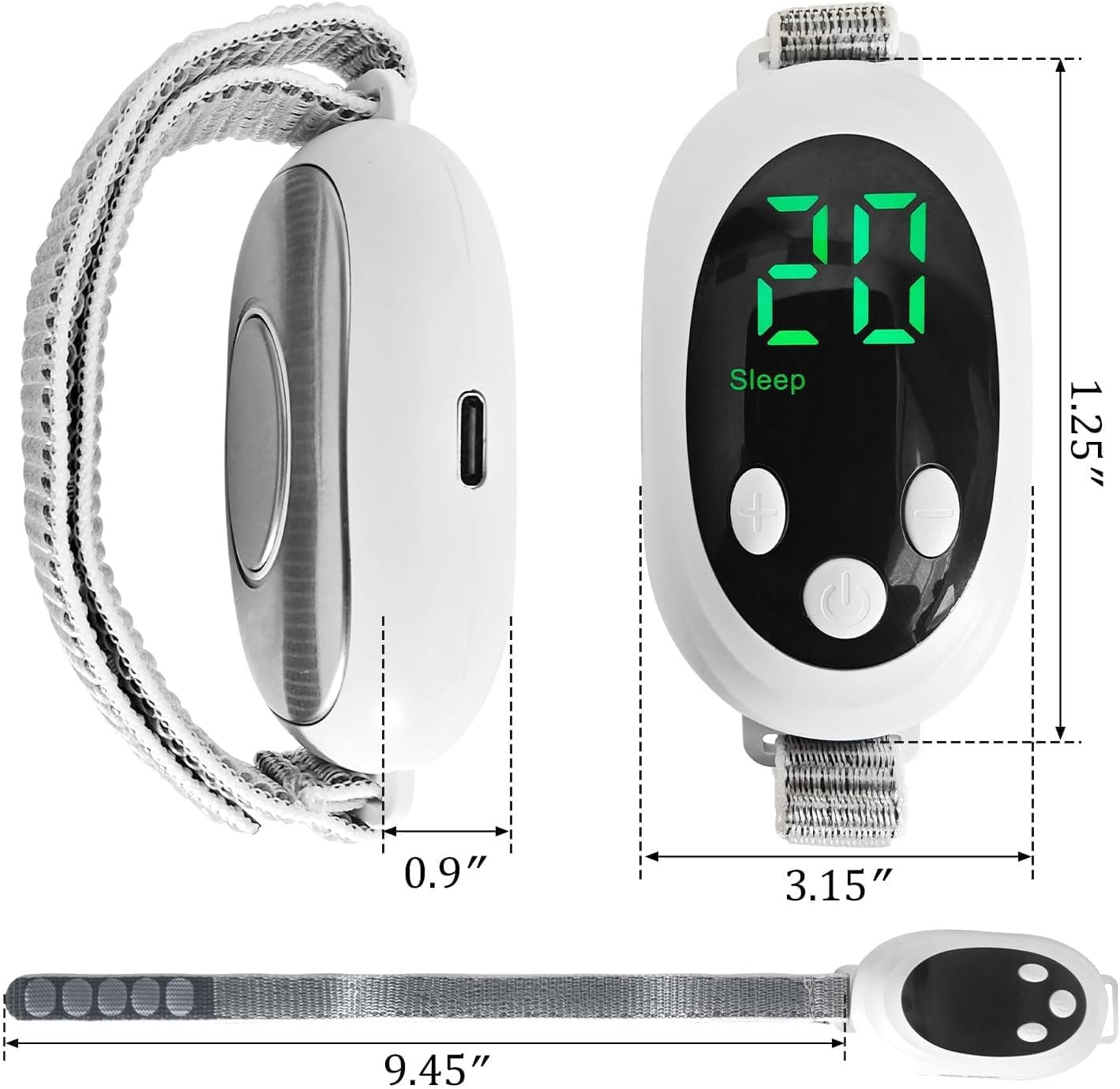 Handheld Sleep Aid Device, Anxiety Device, Relief Anxiety Help Sleep, Promotes Rest, USB Rechargeable - Image 4