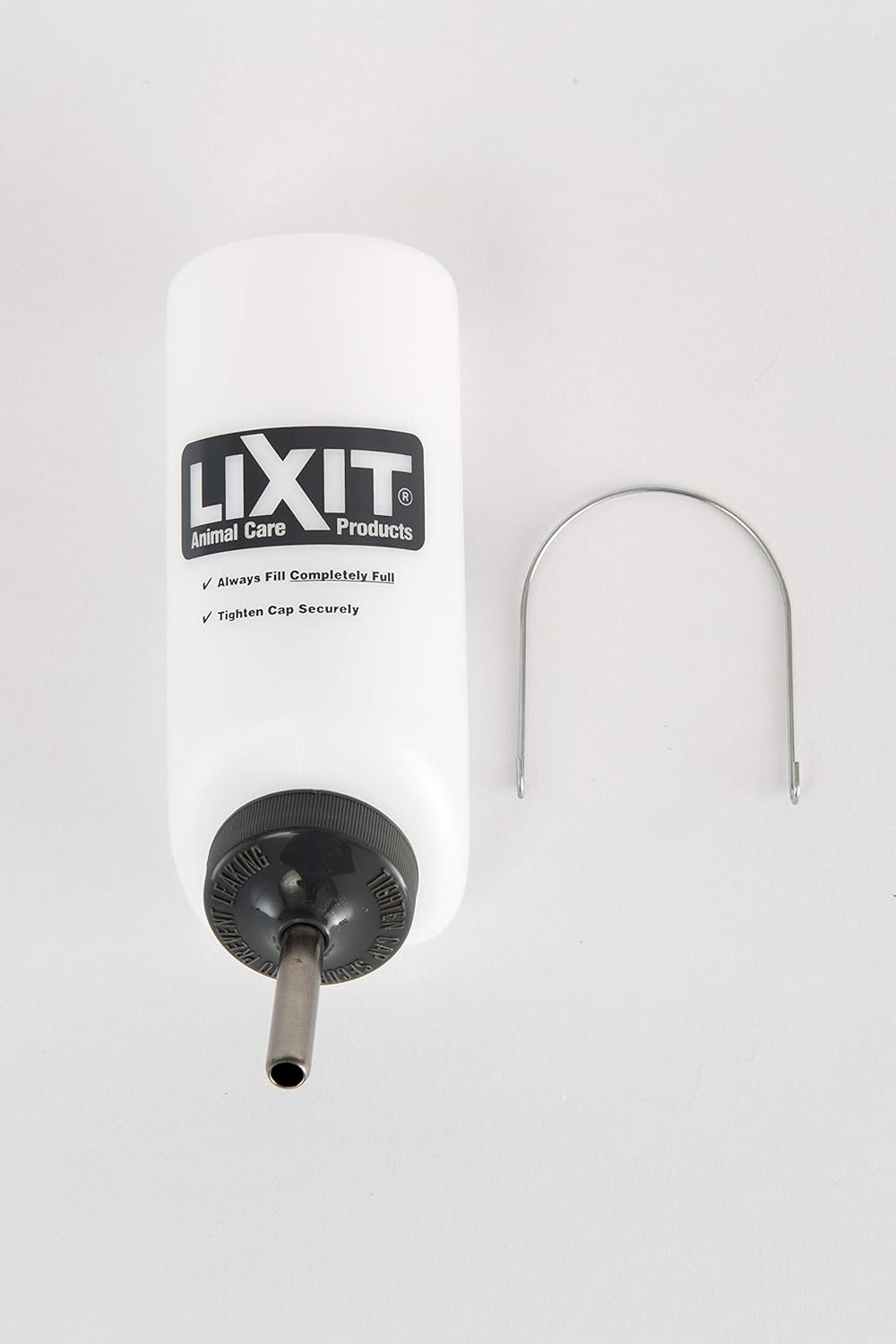 Lixit Wide Mouth BPA-Free Cage Water Bottles for Rabbits, Ferrets, Guinea Pigs, Rats, Chinchillas, Hamsters, Mice, Hedgehogs, Gerbils and Other Small Animals. (Translucent, 16 Ounce) - Image 5