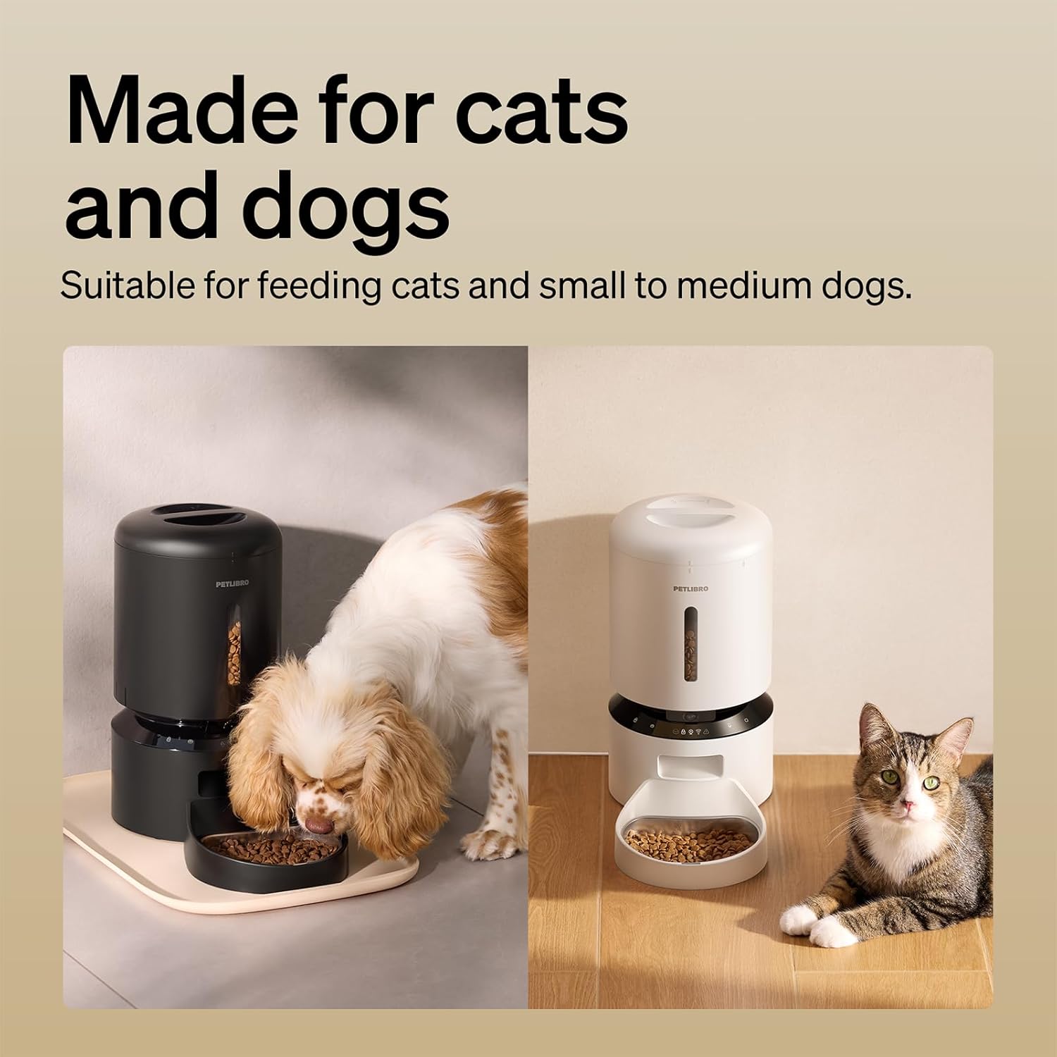 PETLIBRO Automatic Cat Feeder with Camera, 1080P HD Video with Night Vision, 5G WiFi Pet Feeder with 2-Way Audio, Low Food & Blockage Sensor, Motion & Sound Alerts for Cat & Dog Single Tray - Image 10