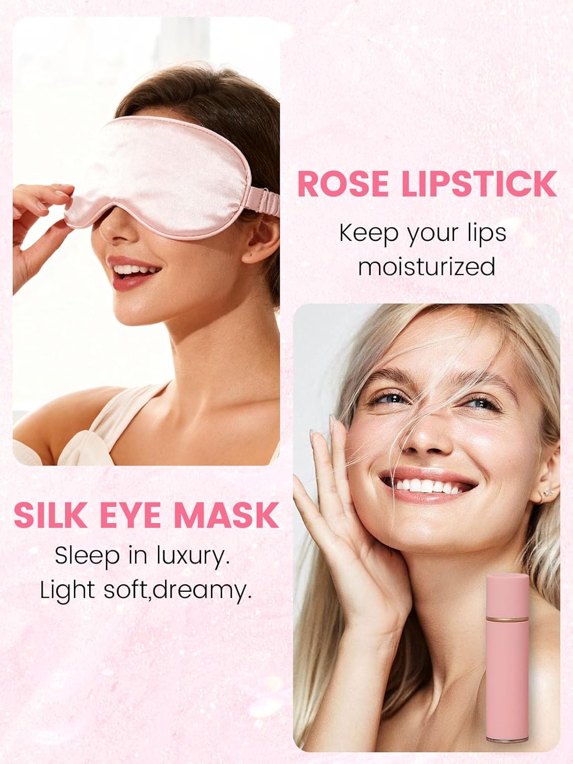 Mother's Day Gifts Set 16Pcs Rose Spa Bath & Body Care Set with Bath Bombs & Lotions, Relaxing Home Spa Gift Kit for Mom Wife Girlfriend, Ideal for Mother’s Day Birthday Women Gift Sets - Image 3