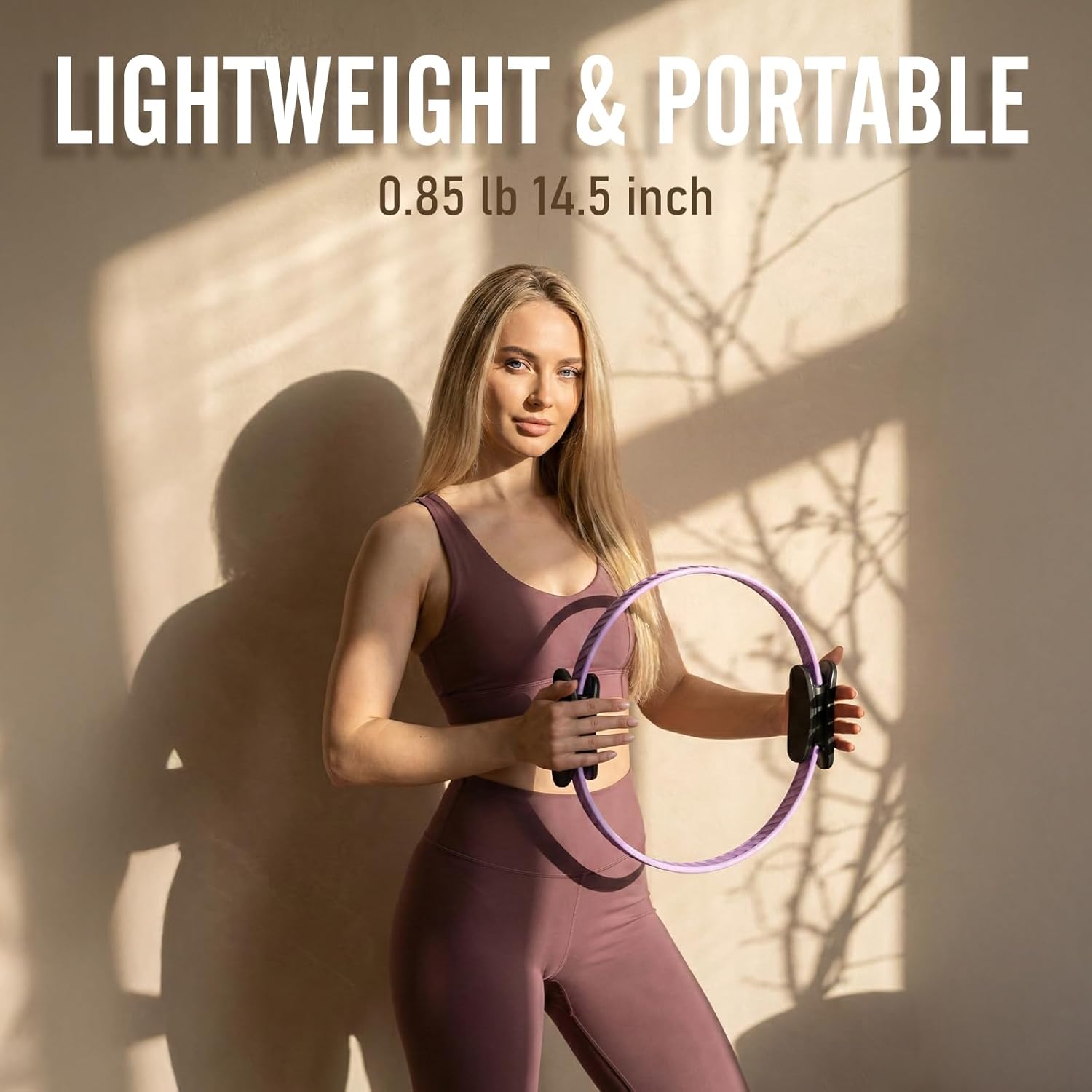 Pilates Ring Kit for Women, Pilates Equipment – 14.5" Home Magic Circle Workout with Pilates Ball, Resistance Bands, Better me Pilates Essentials Starter Set for Beginners Toning Shape Full Body - Image 6