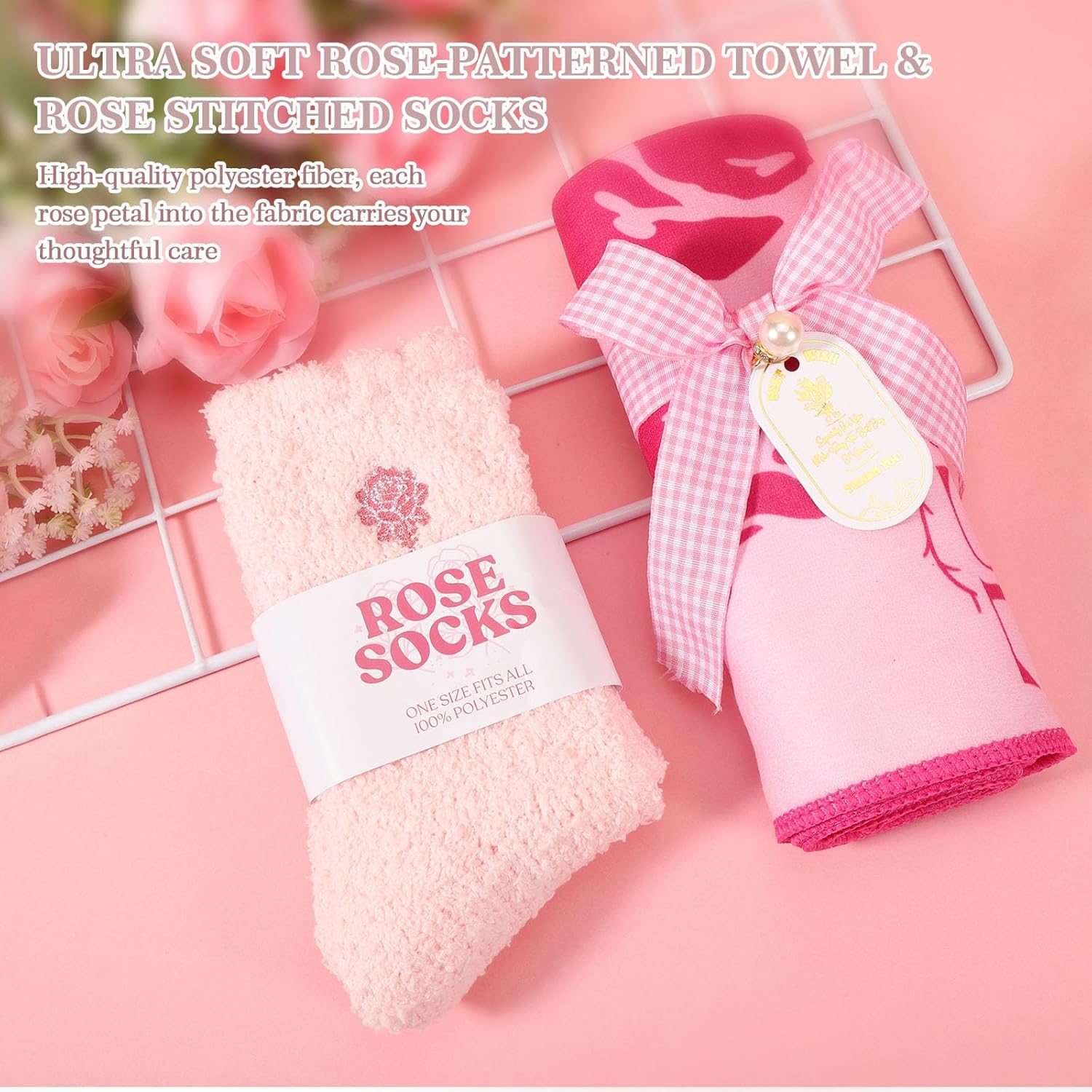 Gift Set for Women Self Care - Pink Birthday Gifts Basket for Women Best Friend Sister Daughter, Easter Mothers Day Relaxation Gifts Spa Gift Basket Self Care Package for Her w/ 40oz Insulated Tumbler - Image 6