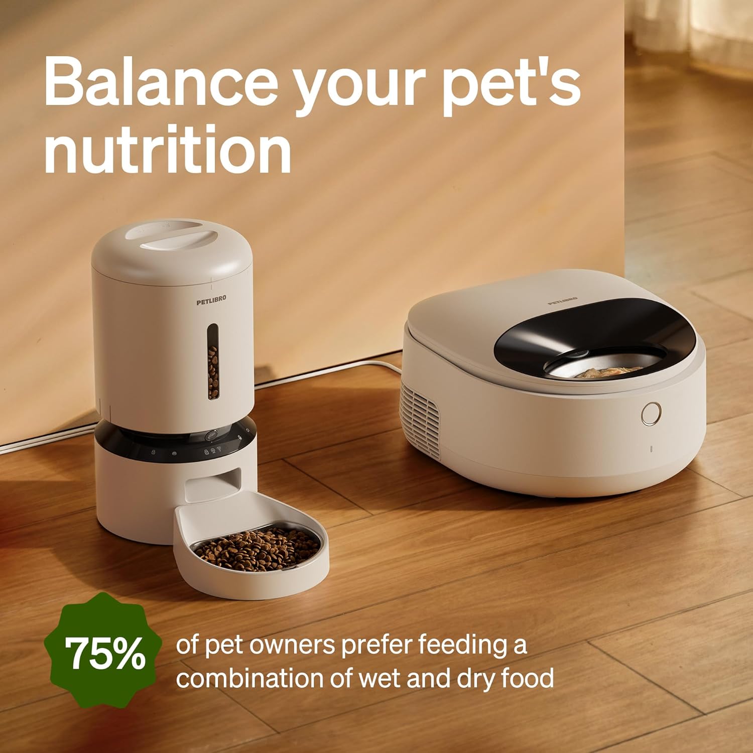 PETLIBRO Automatic Cat Feeder Wet Food with Stainless Steel Bowl, Refrigerated Auto Cat Feeder with Semiconductor Cooling, 3 Fresh Meals for 3 Days, App-Controlled Pet Food Dispenser, Easy to Clean - Image 7