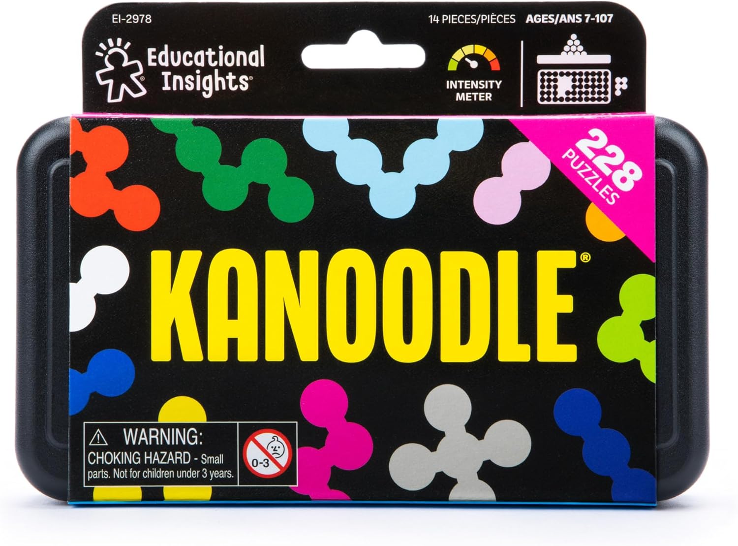 Educational Insights Kanoodle - 3D Brain Teaser Puzzles for Kids, Spatial Puzzle Games for Adults, Teens and Kids, Problem Solving Toys and Logic Puzzles, Single Player Games - Image 2