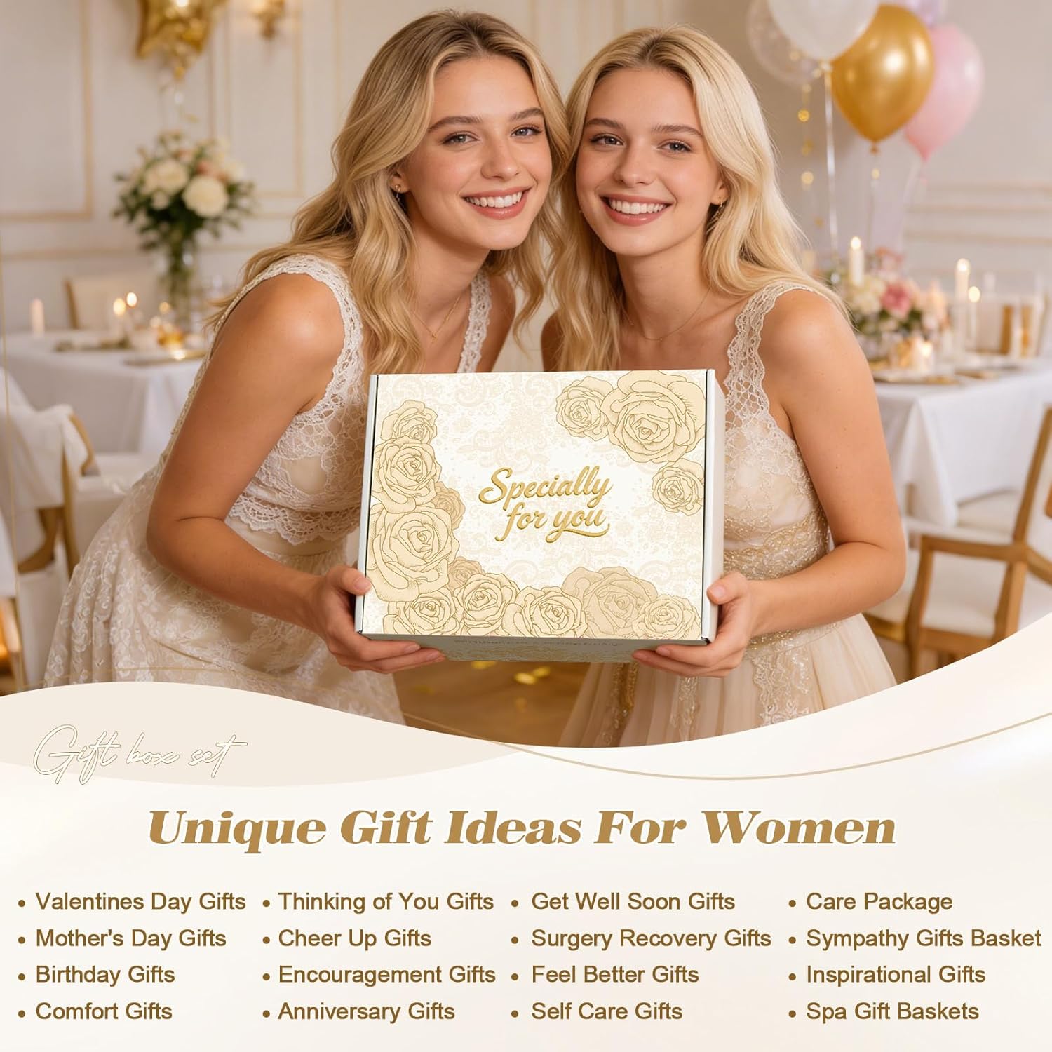 Gifts for Womens Birthday Gifts for Women Self Care Gift - Thinking of You Relaxation Gift Spa Gifts Baskets for Women, Easter Mothers Day Get Well Comfort Gifts for Women Her Wife Sister Best Friend - Image 4