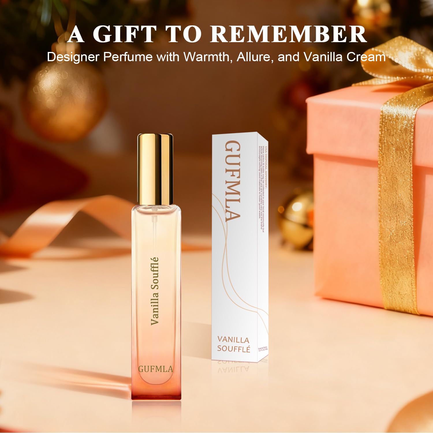 Pheromones Perfumes for Women, Vanilla Perfume, Long Lasting Perfume for Her - Vanilla Soufflé Scent, Travel Size 0.51fl.oz/15ml, Original Formula Eau De Parfum, Perfumes Spray for Women - Image 8