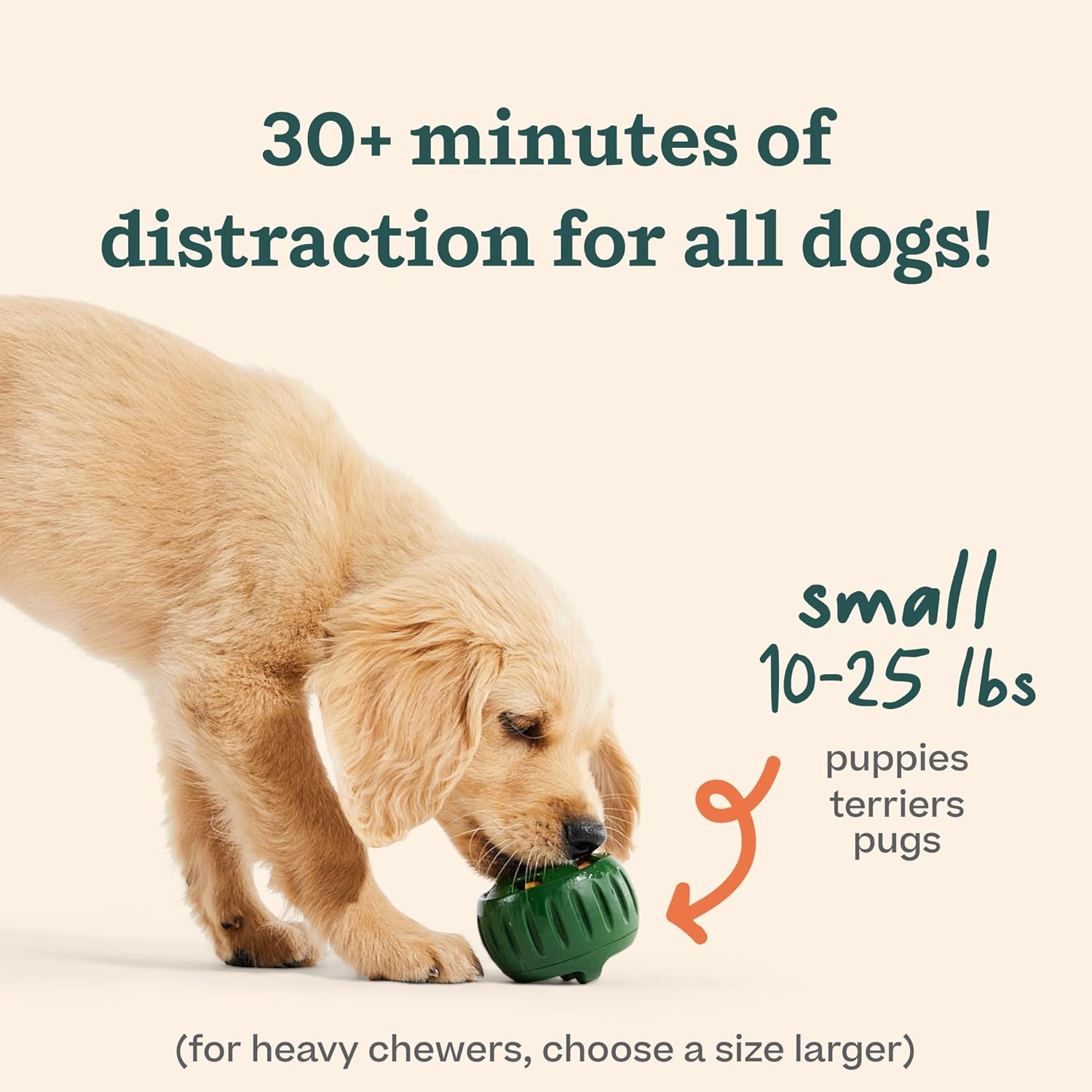 WOOF Starter Pack - Interactive Dog Ball Toy for Boredom - Dog Treat Molds Silicone - Chicken-Flavored Healthy Treats for Dogs - Pupsicle Doggy Enrichment Toy - for Small Pups - 10-25 lbs - Image 4