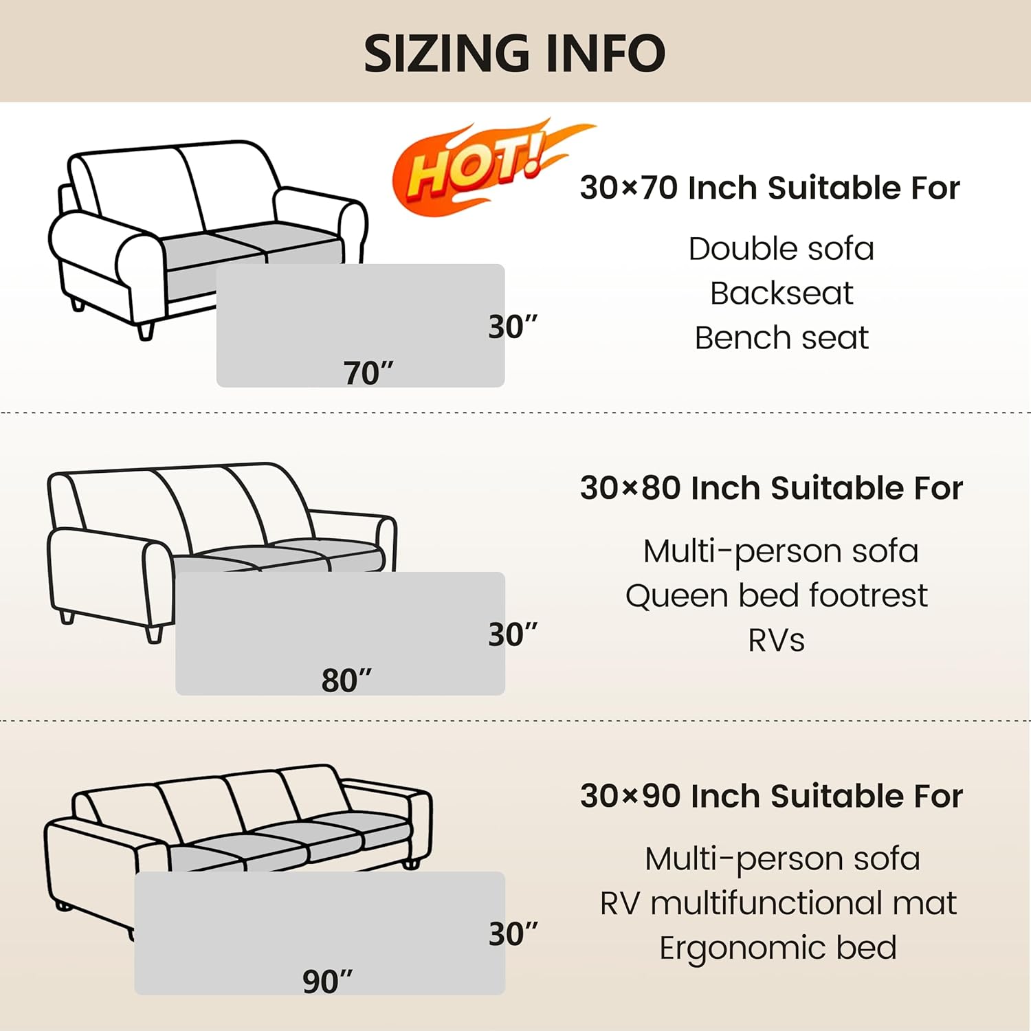 gogobunny 3X Stronger Waterproof Pet Blanket, Scratch Proof Furniture Protector for Dogs Cats, Reversible Cover 30x70 Inch, Dark Grey/Light Grey - Image 5