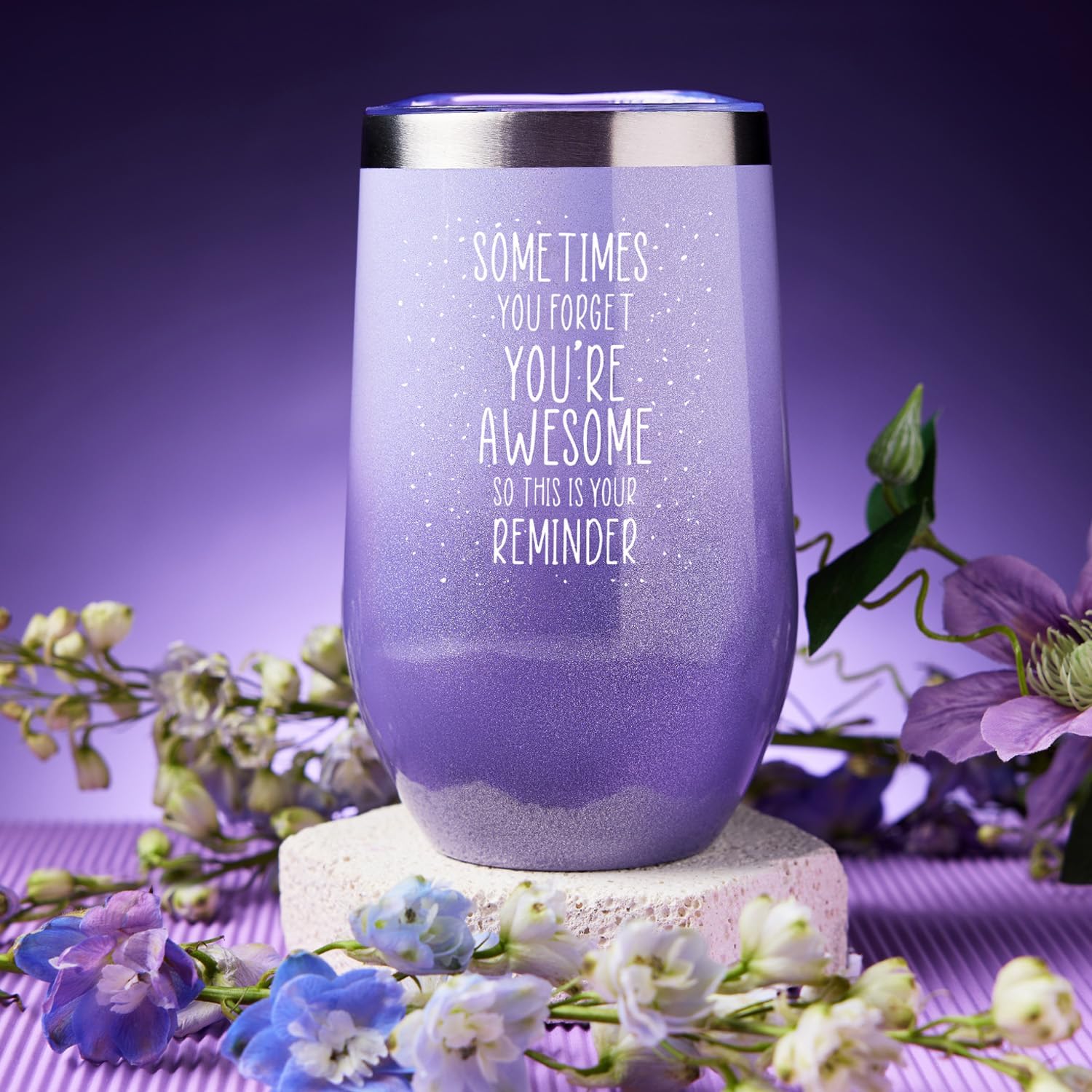Gifts for Women, Mom, Wife, Girlfriend, Sister, Her - Happy Birthday, Christmas, Valentine's Day, Mothers Day Gifts - Lavender Spa Gift Basket Set - Image 3