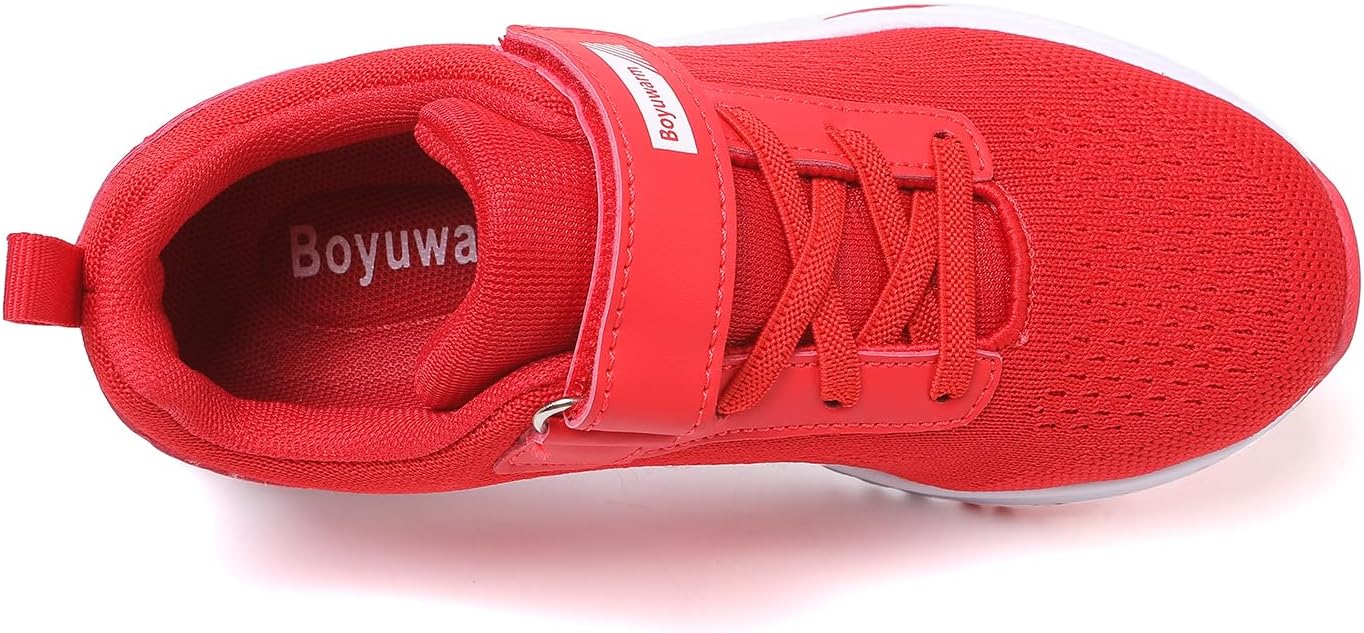 Kids Athletic Tennis Shoes, Lightweight Running Sneakers, Non-Slip Sport Shoes, Boys Girls - Image 5