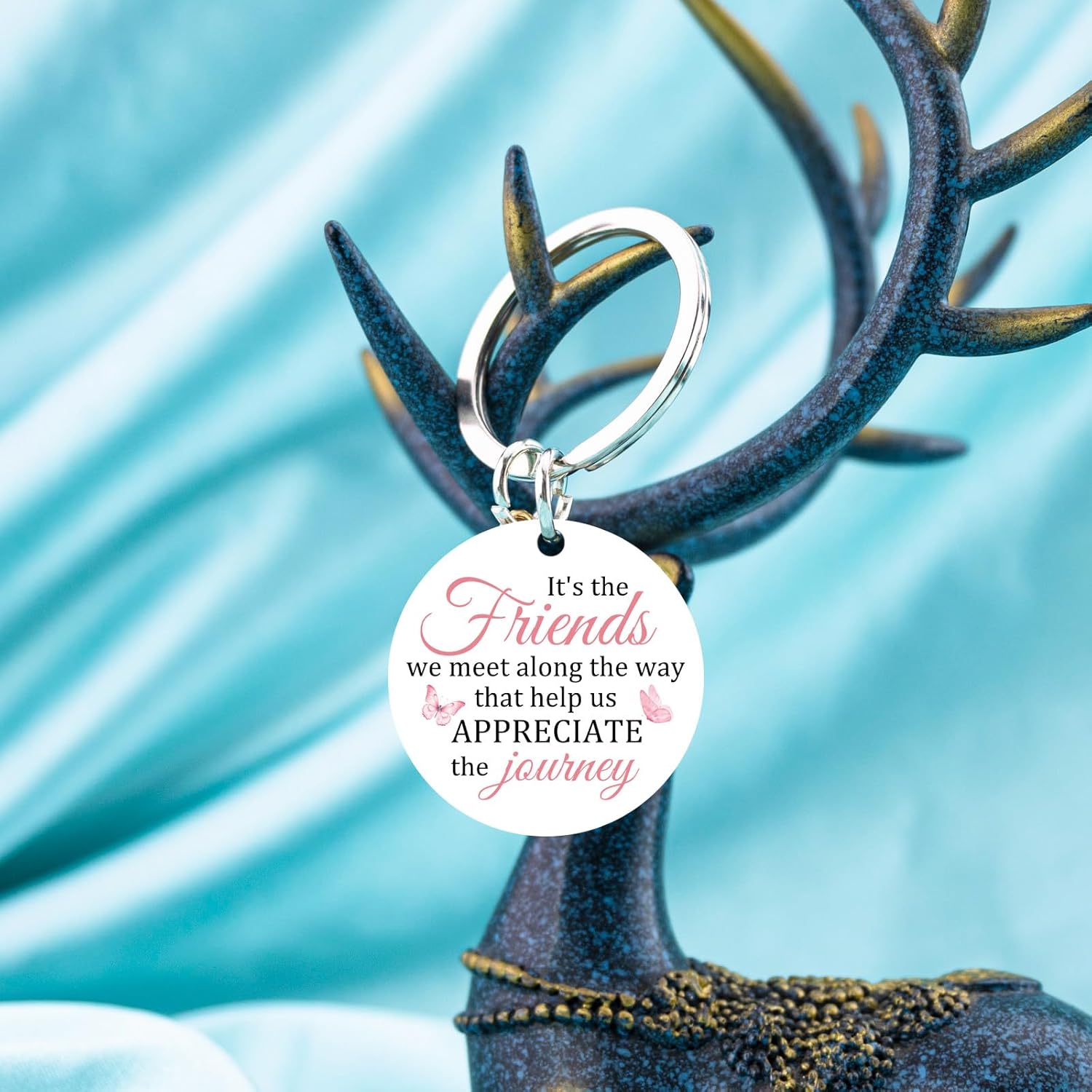 Aisity Mothers Day Gifts for Friend Best Friend Keychain for Women Unique Friendship Gifts for Women Friends Small Gift for Friends Female Teen Girls Cute Christmas Birthday Mothers Day Gift - Image 5