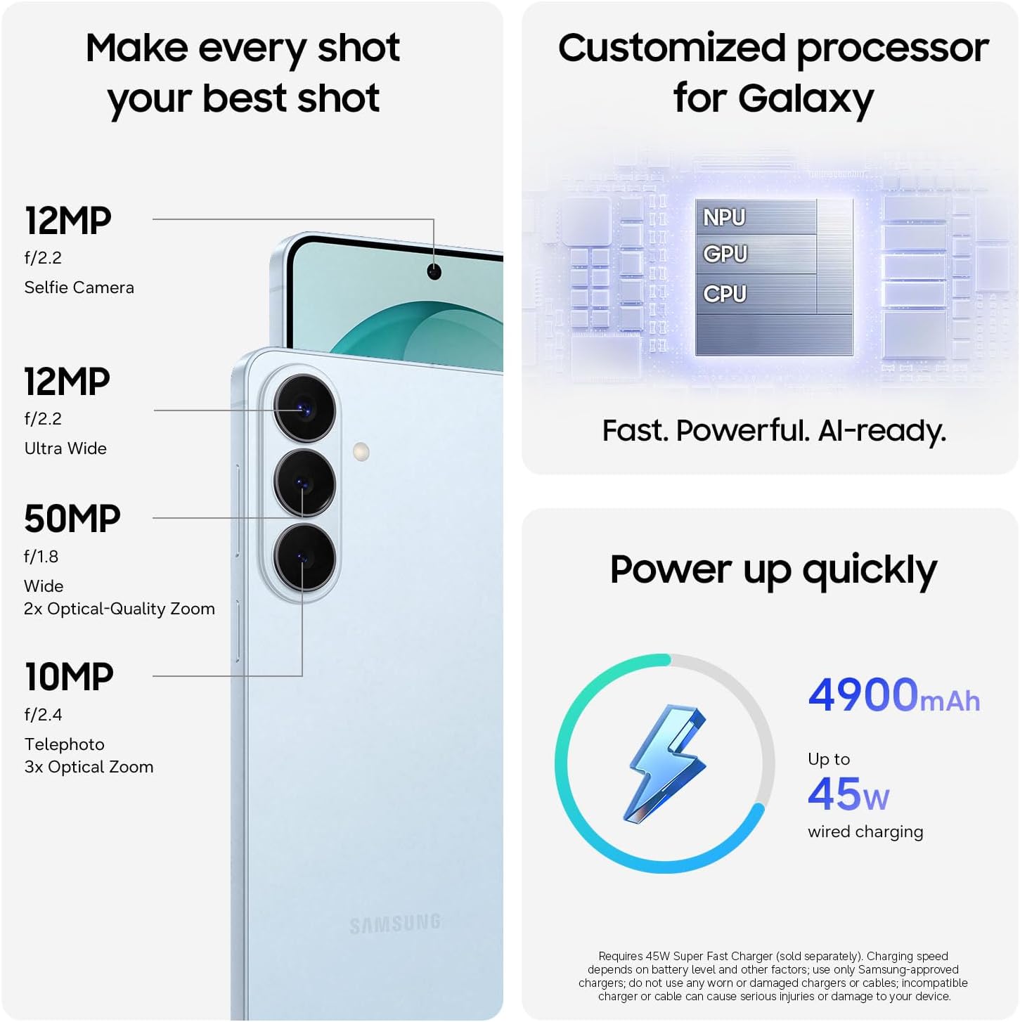 Samsung Galaxy S26+, Unlocked Android Smartphone + $100 Gift Card, 512GB, Powerful Processor, Galaxy AI, Immersive Viewing, Durable Battery, 2026, US 1 Year Warranty, Cobalt Violet - Image 5