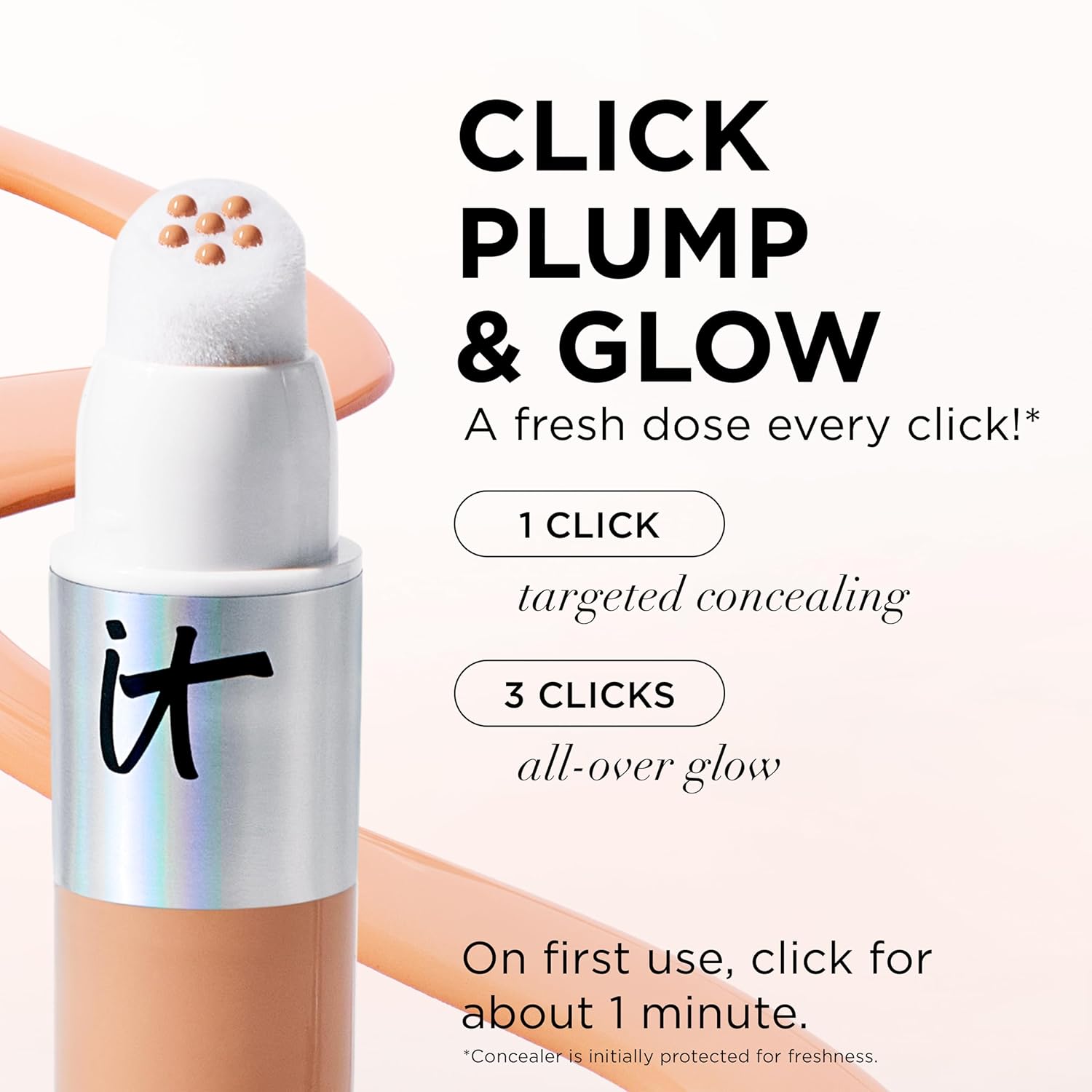 IT Cosmetics Do It All Radiant Concealer – Makeup Concealer – Hydrate & Brighten – Creaseless Medium Coverage & Radiant Finish – Niacinamide & Hyaluronic Acid - 0.2 Fl Oz - Image 8