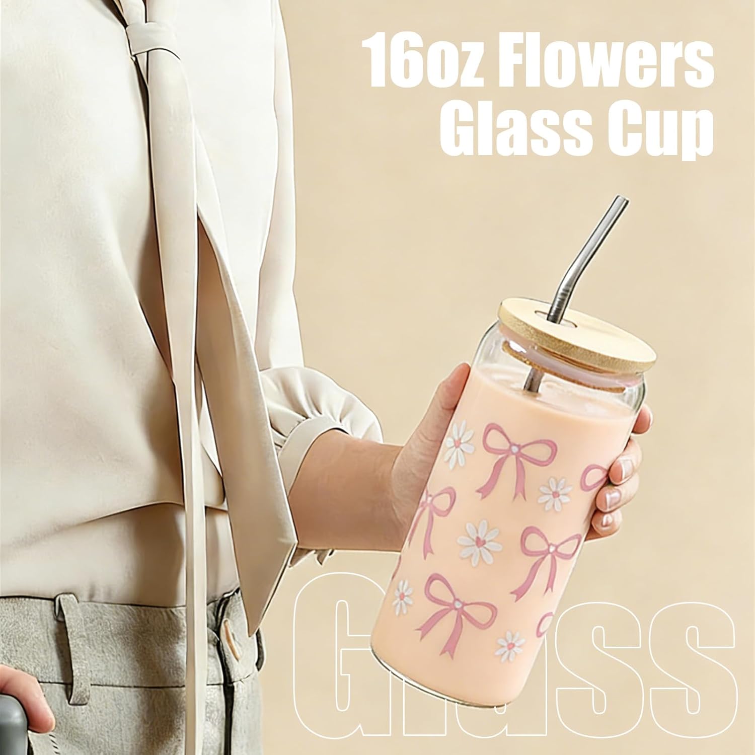 Birthday Gifts For Teen Girl, Happy Birthday Box For Girl, Sister, Daughter, Niece, Friends, Cute Daisy Glass Cups Gift Baskets Set for 12 14 15 16 17 18 19th Girls - Image 5