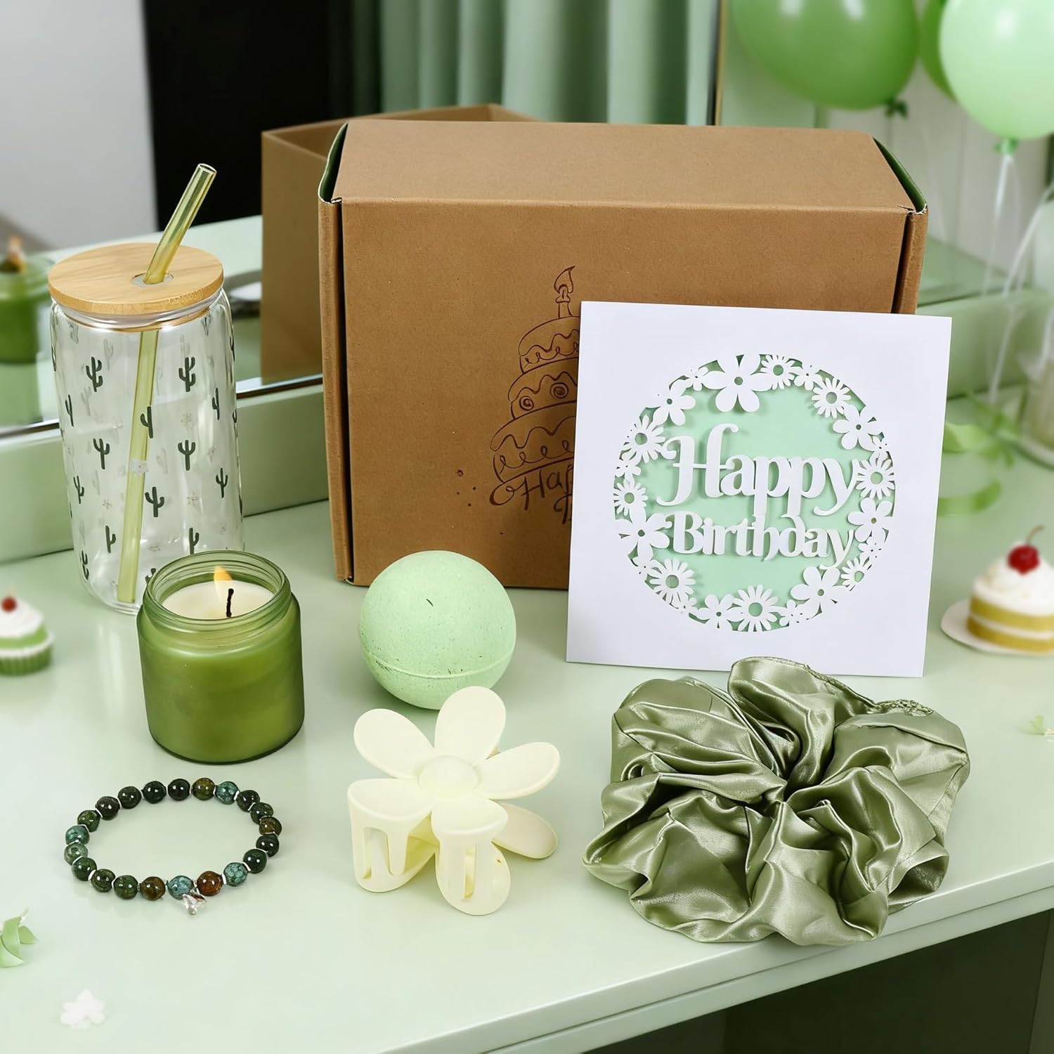 Birthday Gifts for Teen Girls, Happy Birthday Gift Basket for Women, Sister, Friendship, Daughter, Girlfriend, Best Friend, Wife, Her, Female, Cousin, Unique Return Gifts Ideas - Image 2