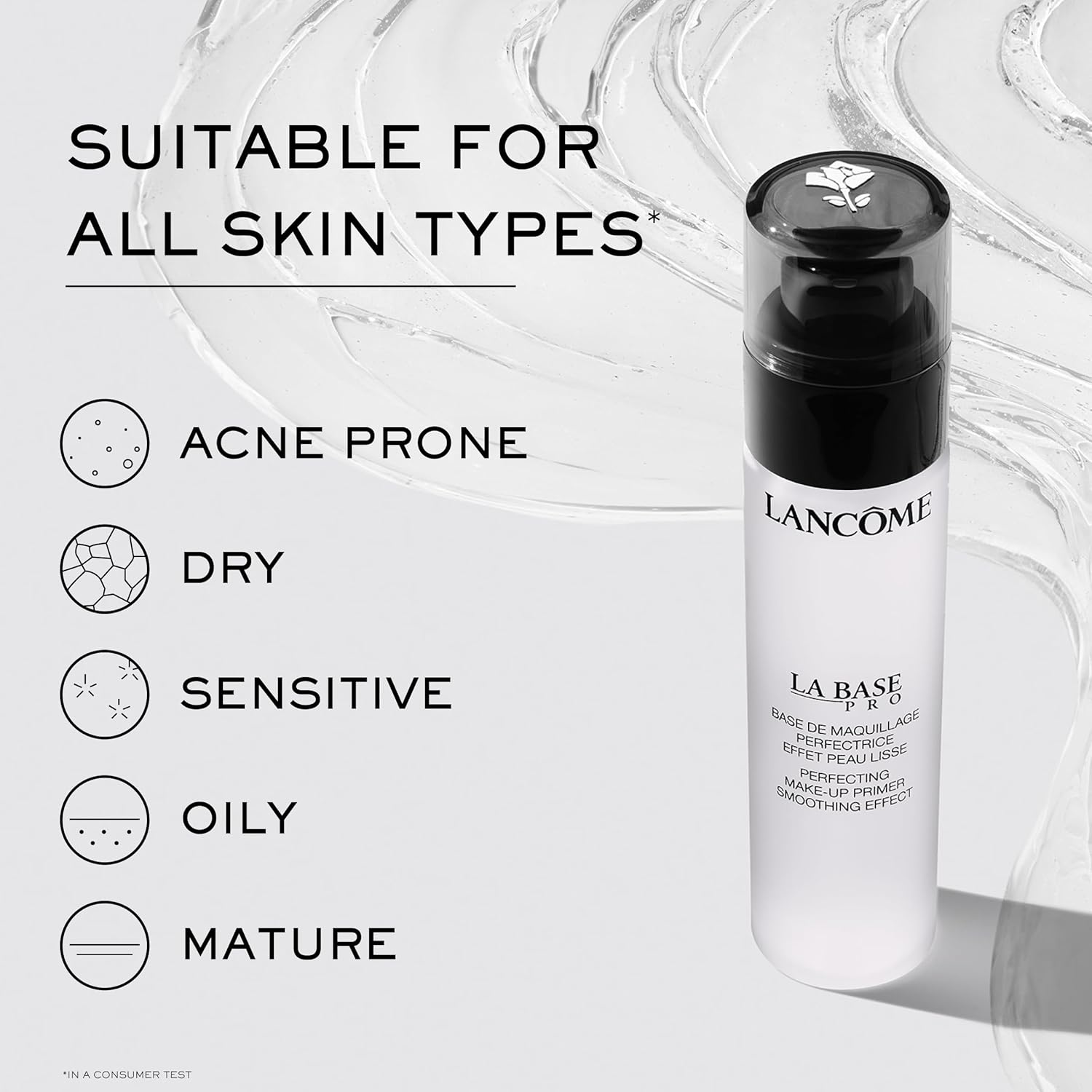 Lancôme La Base Pro Perfecting Oil-Free Makeup Primer | Smoothing Face Primer for All Skin Types | Creates a Flawless, Matte Canvas for Long-Lasting Makeup Application | 0.8 Fl Oz - Image 5