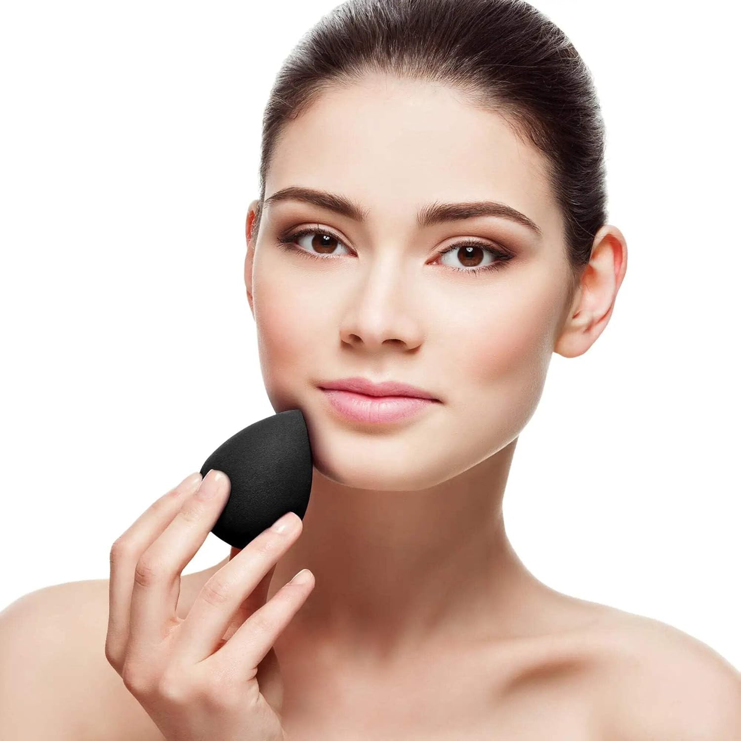Aesthetica Cosmetics Beauty Sponge Blender - Latex Free and Vegan Makeup Sponge Blender - For Powder, Cream or Liquid Application - One Piece Make Up Sponge - Image 6
