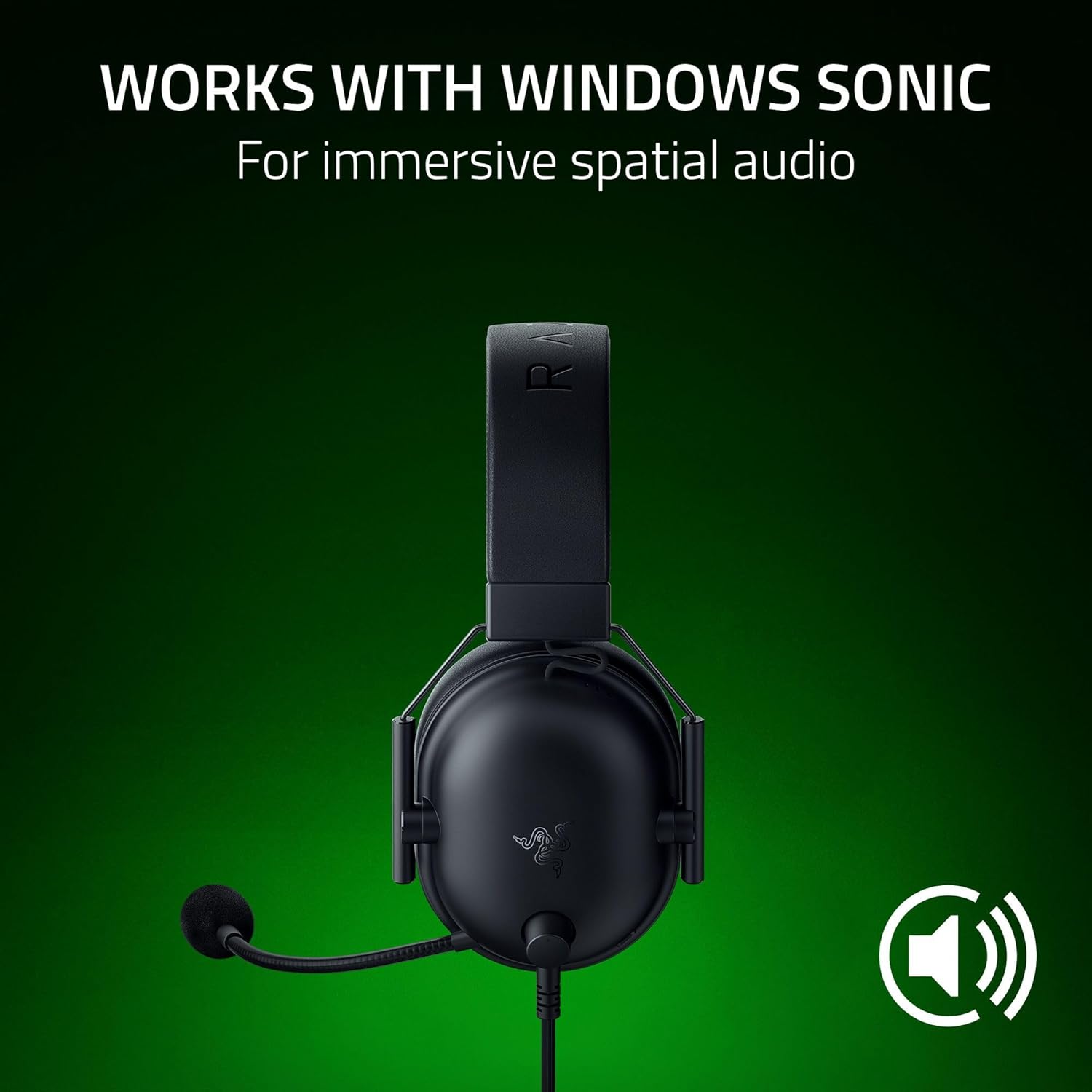 Razer BlackShark V2 X Xbox Gaming Headset: 50mm Drivers - Cardioid Mic - Lightweight - Comfortable, Noise Isolating Earcups - for Xbox Series X, Series S, PS5, PC, Switch via 3.5mm Audio Jack - Black - Image 6