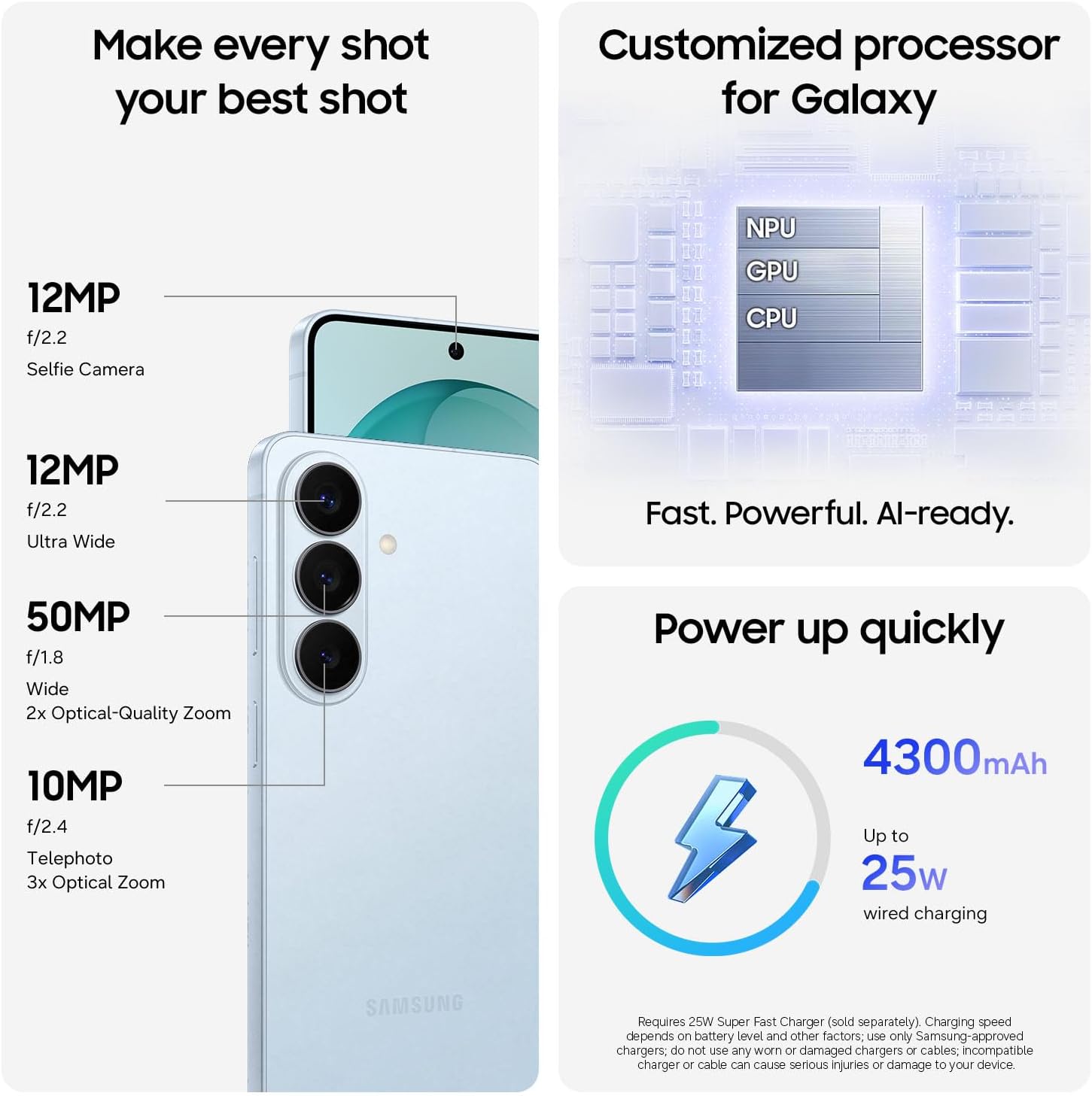 Samsung Galaxy S26, Unlocked Android Smartphone + $100 Gift Card, 512GB, Powerful Processor, Galaxy AI, Immersive Viewing, Durable Battery, 2026, US 1 Year Warranty, Cobalt Violet - Image 5