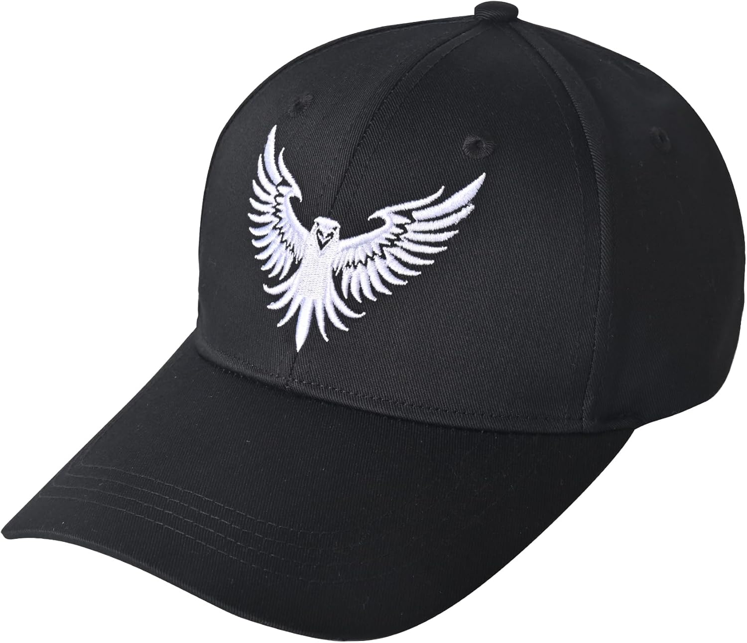 Panda/Eagle Baseball Cap for Women Men Adjustable Fit Structured Trendy Hat - Image 3