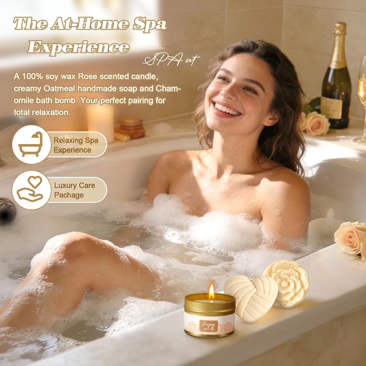 Gifts for Womens Birthday Gifts for Women Self Care Gift - Thinking of You Relaxation Gift Spa Gifts Baskets for Women, Easter Mothers Day Get Well Comfort Gifts for Women Her Wife Sister Best Friend - Image 5