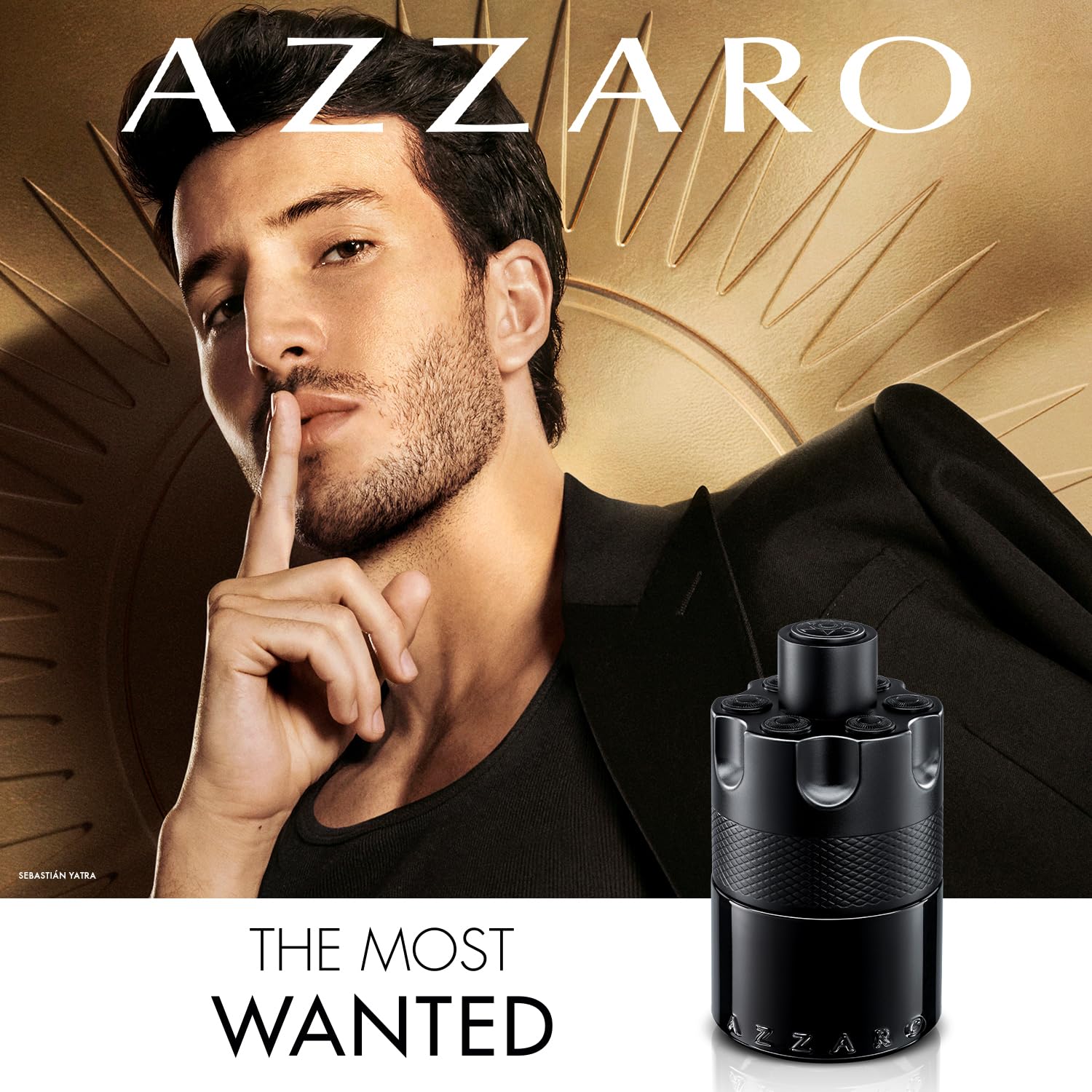 Azzaro The Most Wanted Eau de Parfum Intense 3-Piece Set ($195 Value) — Cologne for Men —Fougère Woody Fragrance, 3.4 fl oz & 0.34 fl oz Travel Size Spray, Hair & Body Wash - Image 4