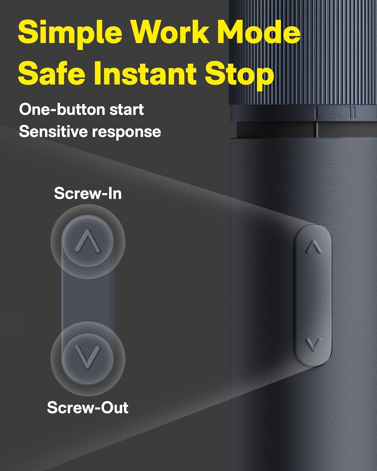 HOTO Electric Screwdriver Kit, Upgraded 1/4'' Hex 25 Bits, Magnetic Lid, Rechargeable Cordless Screwdriver, 1500mAh Battery, LED Light, Ideal for Furniture Assembly, Home Repair & Garage Projects - Image 7