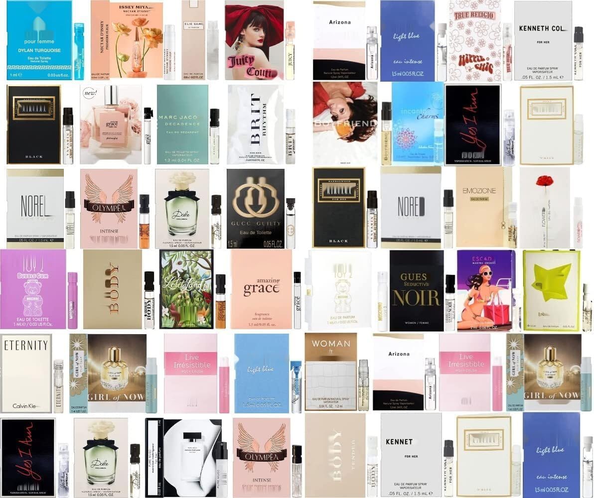 Perfume High End Fragrance Samples Set for Women - (Pack of 12 Sample Vials) - Image 2