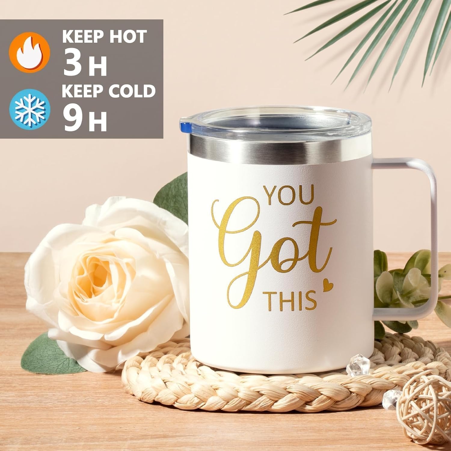 Get Well Soon Gifts Baskets for Women Self Care Gifts, Spa Care Package After Surgery Inspirational Thinking of You Sympathy Gift, Feel Better Encouragement Gift for Women Sick Friends Mom w/ Blanket - Image 5