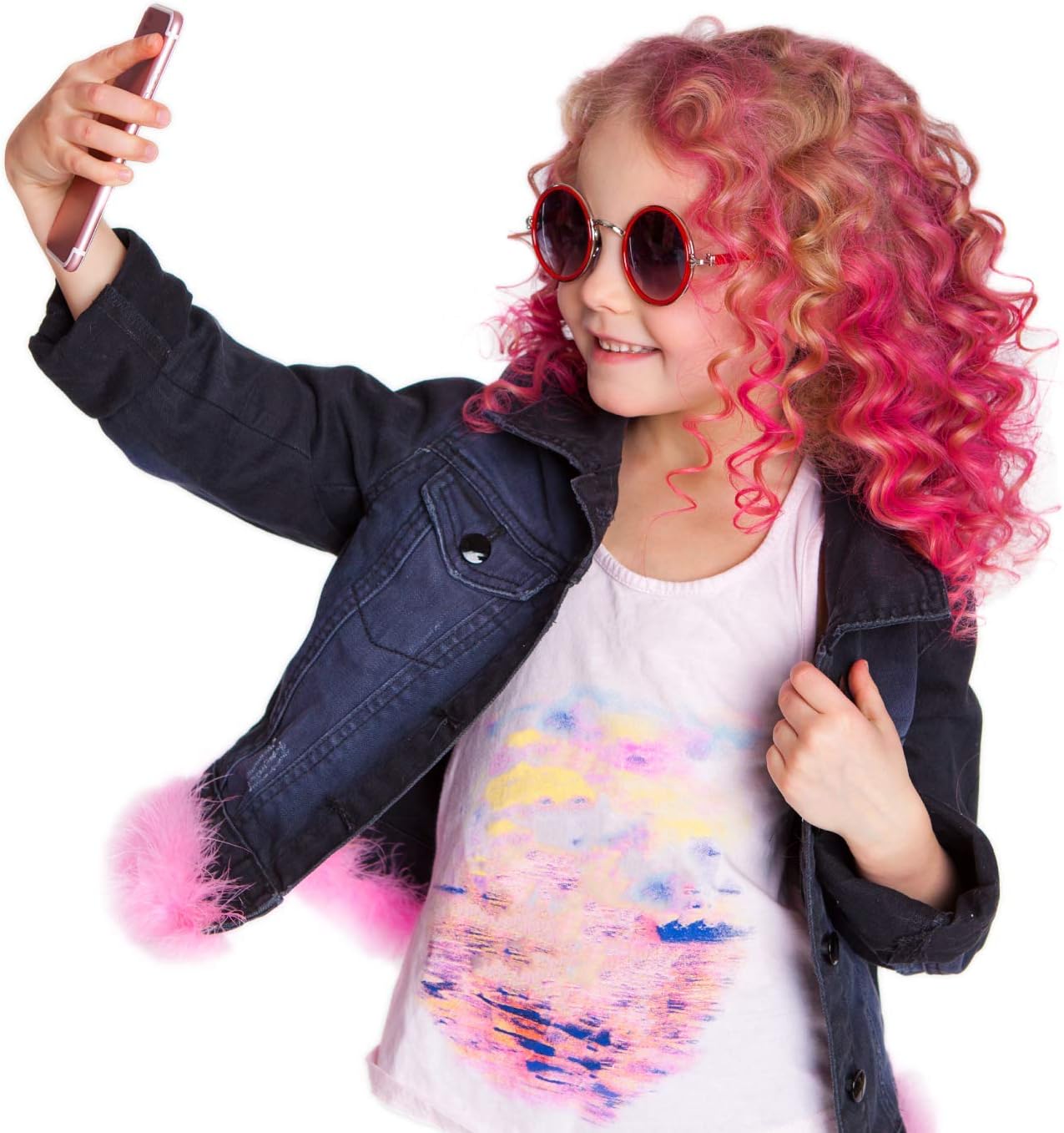 Desire Deluxe - Girls Gifts Hair Chalk 10 Temporary Non-Toxic Easy Washable Hair Dye Colourful Pens - Image 5