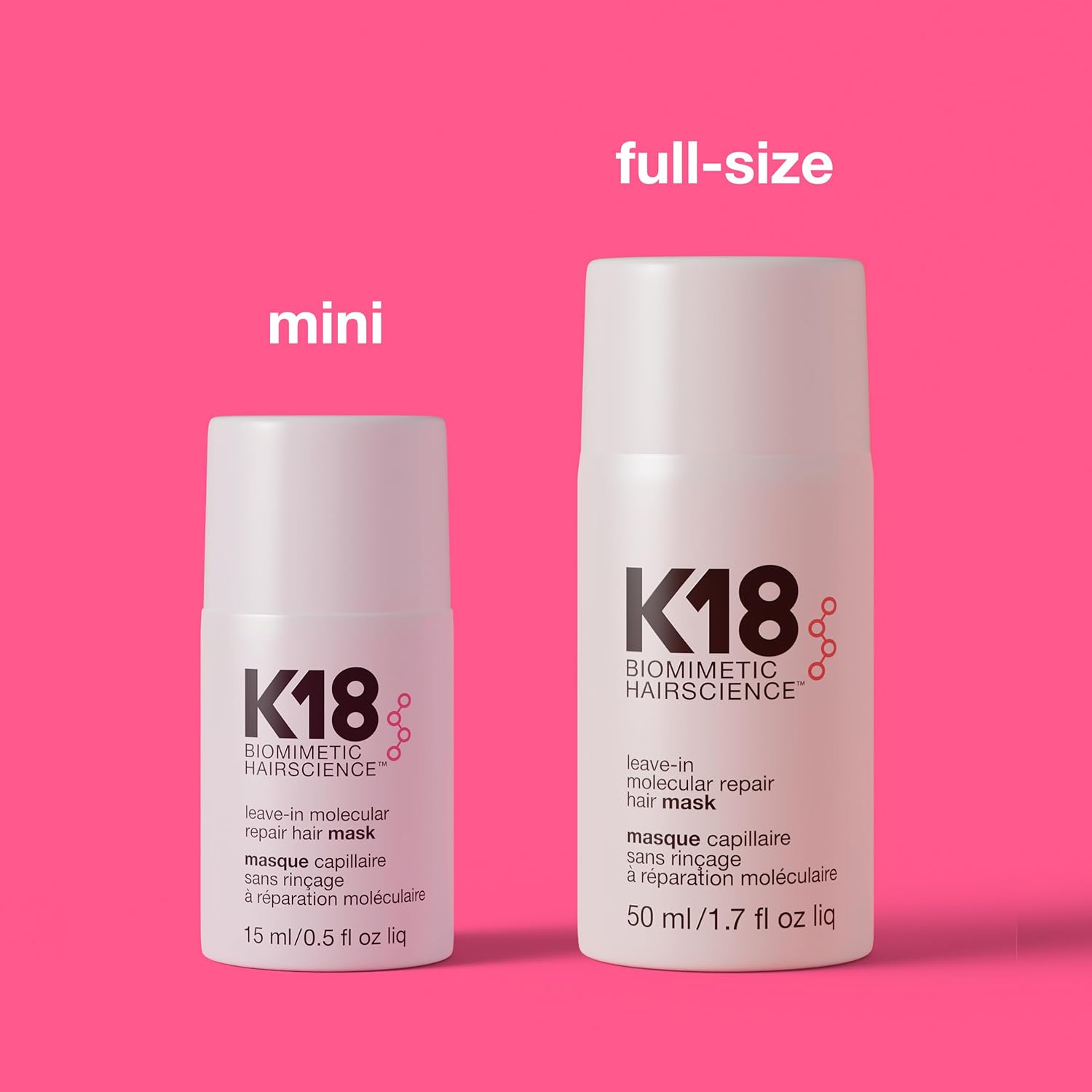 K18 Leave-In Molecular Repair Hair Mask, Patented, Lasting Repair For Dry, Frizzy, Damaged Hair, Reverse Damage In 4 Minutes From Bleach, Color, Chemical Services + Heat - Image 10