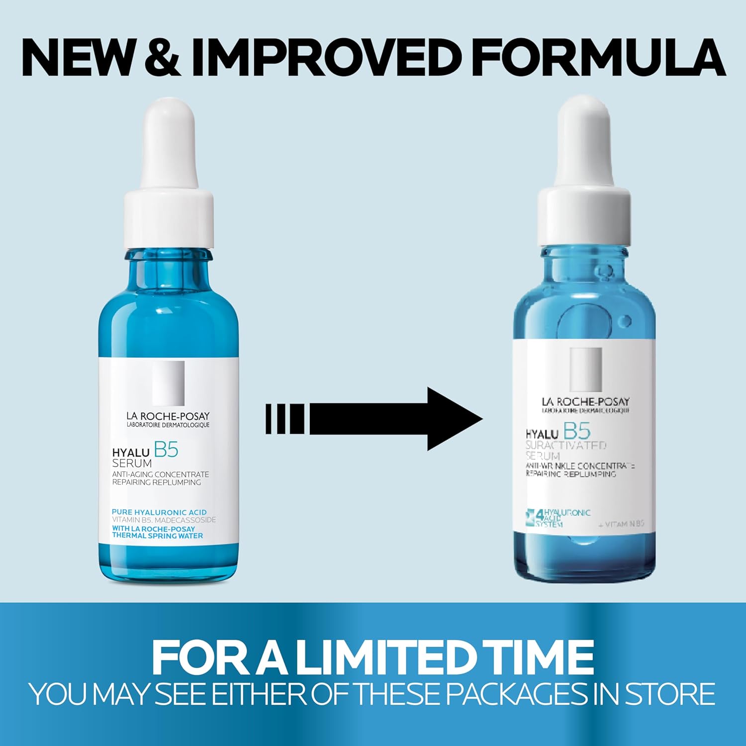 La Roche-Posay Hyalu B5 Pure Hyaluronic Acid Serum for Face, Vitamin B5 + Hyaluronic Acid + Madecassoside, Hydrating Serum Visibly Plumps Skin, Sensitive Skin Safe, Anti Aging, Oil-Free - Image 7