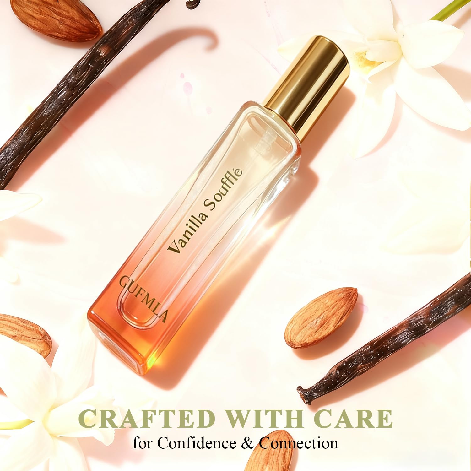 Pheromones Perfumes for Women, Vanilla Perfume, Long Lasting Perfume for Her - Vanilla Soufflé Scent, Travel Size 0.51fl.oz/15ml, Original Formula Eau De Parfum, Perfumes Spray for Women - Image 7
