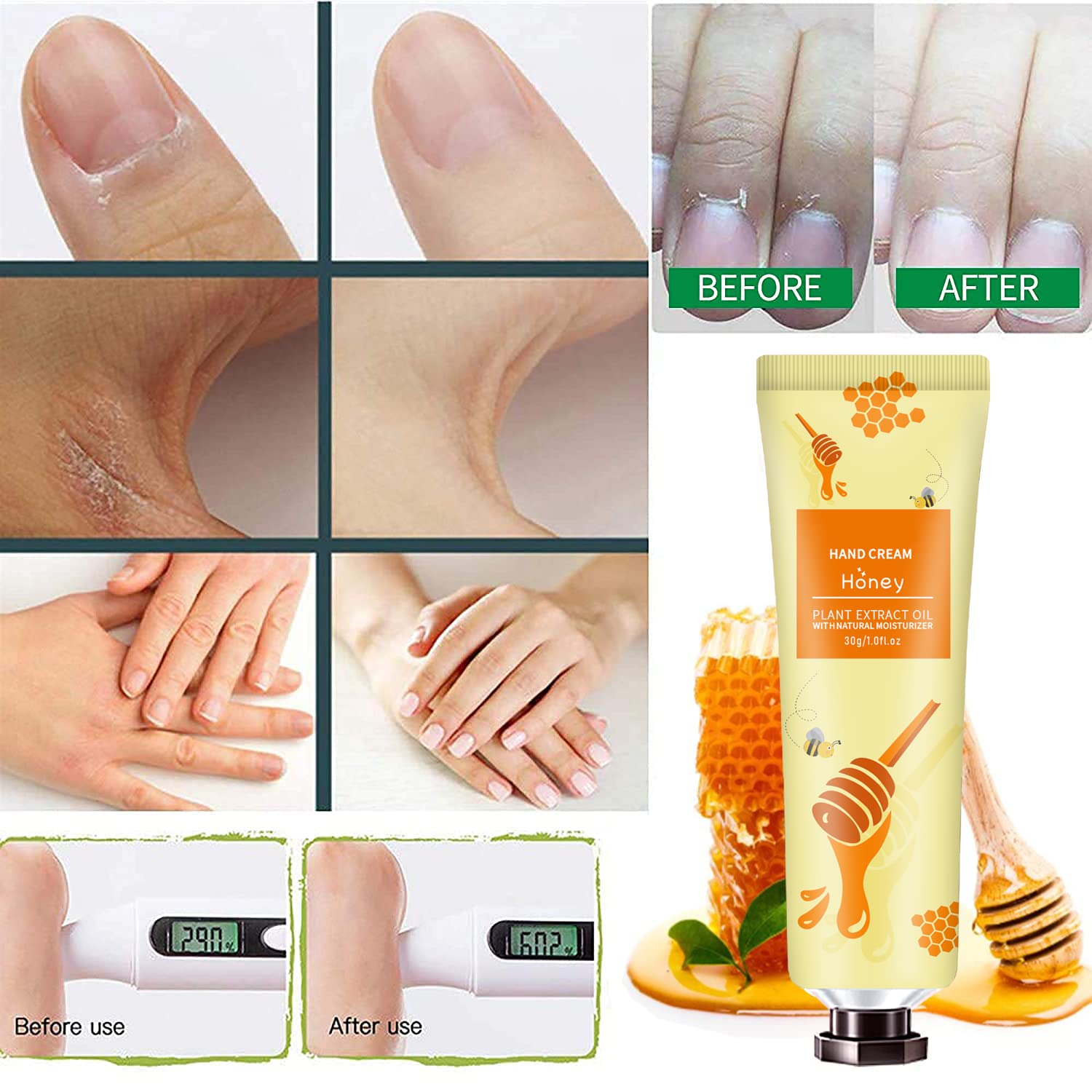 10 Pack Hand Cream for Dry Cracked Hands,Easter Basket Stuffers,Gifts for Women,Girls,Mothers Day Gifts,Teacher Appreciation Gifts,Natural Plant Fragrance Mini Hand Lotion Moisturizing Hand Care Cream - Image 5