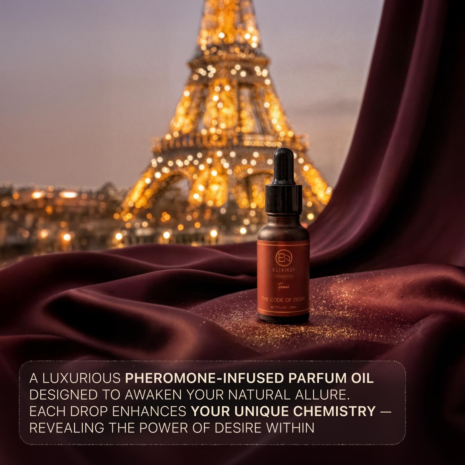 Pheromones Perfume Oil for Women Luxury Feminine Fragrance Oil, Long-Lasting Scent with Raspberry, Jasmine & Vanilla Notes - Image 2