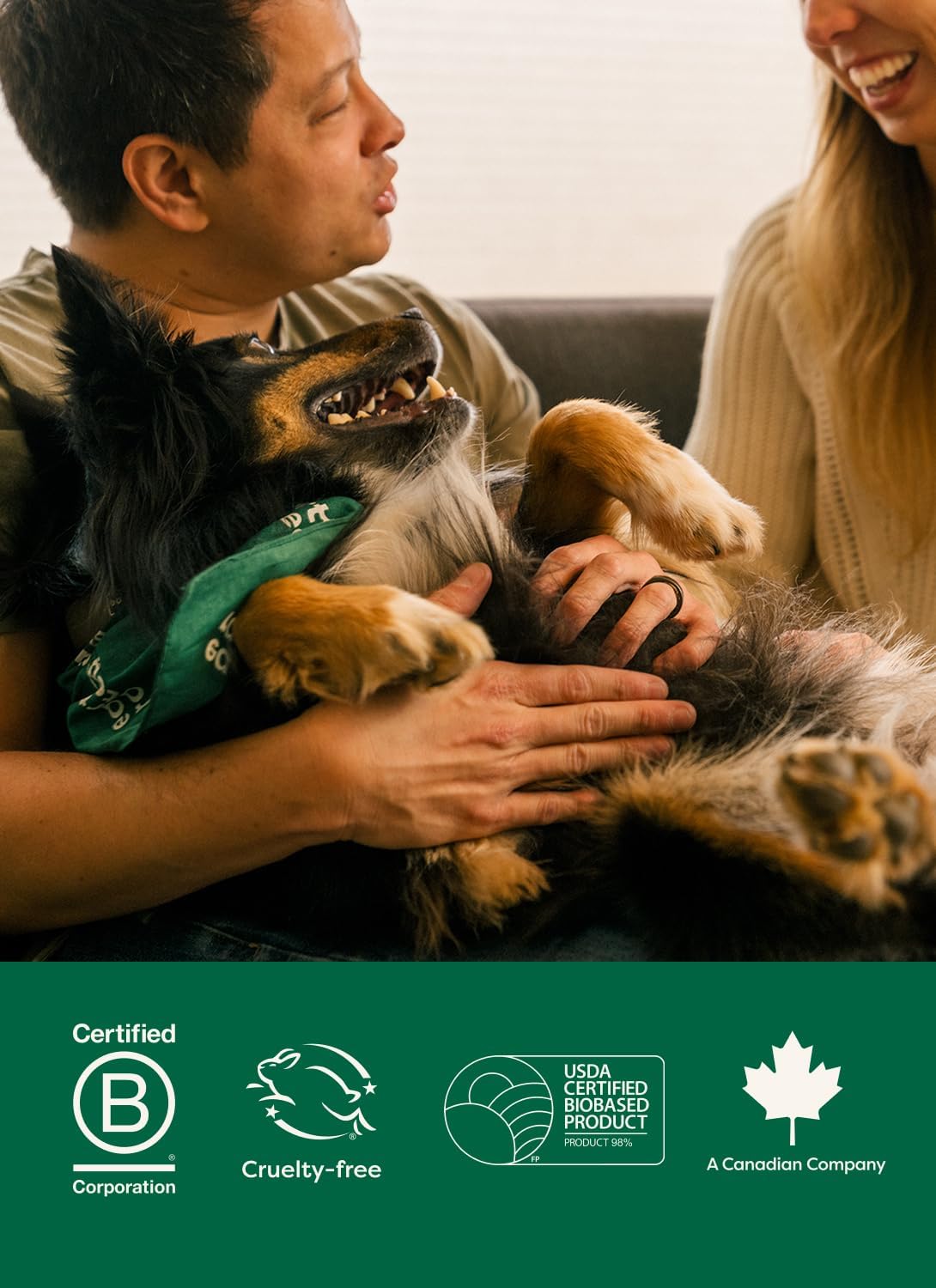 Earth Rated Pet Wipes for Dogs and Cats, Hypoallergenic, 3-in-1 Cleaning, Deodorizing and Hydrating, for Grooming Paws, Body and Butt, Unscented, 100 Count - Image 9