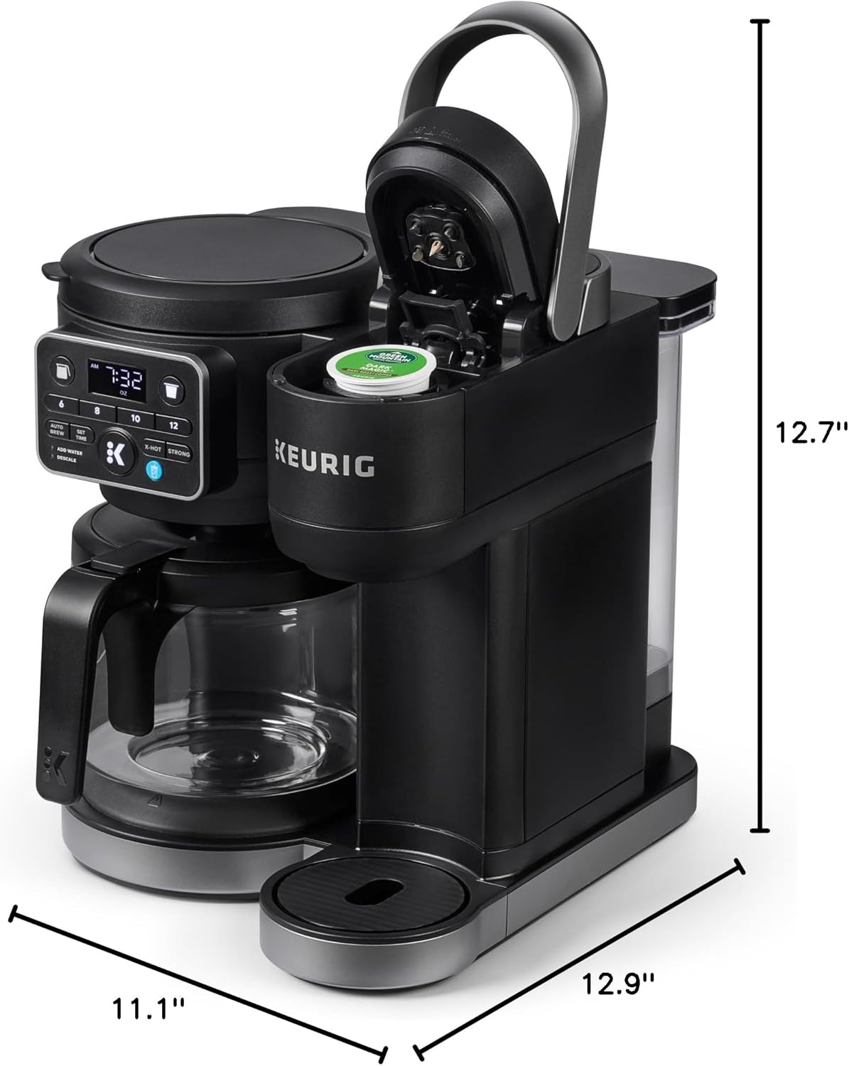 Keurig K-Duo Hot & Iced Single Serve & Carafe Coffee Maker, MultiStream Technology, 72oz Reservoir (Gen 2) - Image 21
