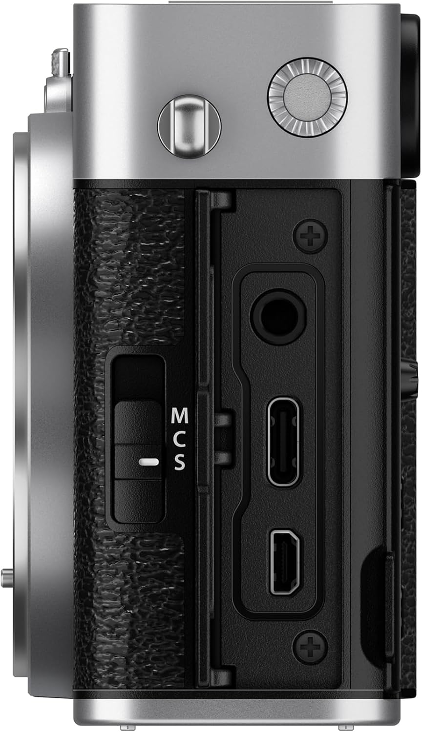 Fujifilm X-E5 Mirrorless Camera, Silver - Image 2