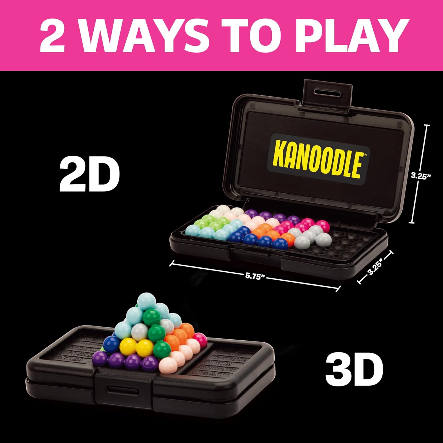 Educational Insights Kanoodle - 3D Brain Teaser Puzzles for Kids, Spatial Puzzle Games for Adults, Teens and Kids, Problem Solving Toys and Logic Puzzles, Single Player Games - Image 6