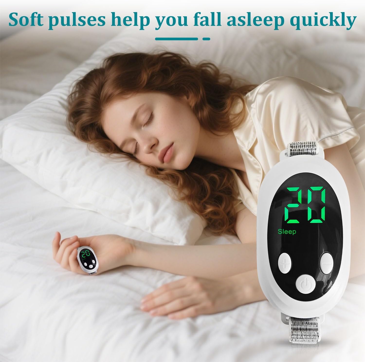 Handheld Sleep Aid Device, Anxiety Device, Relief Anxiety Help Sleep, Promotes Rest, USB Rechargeable - Image 5