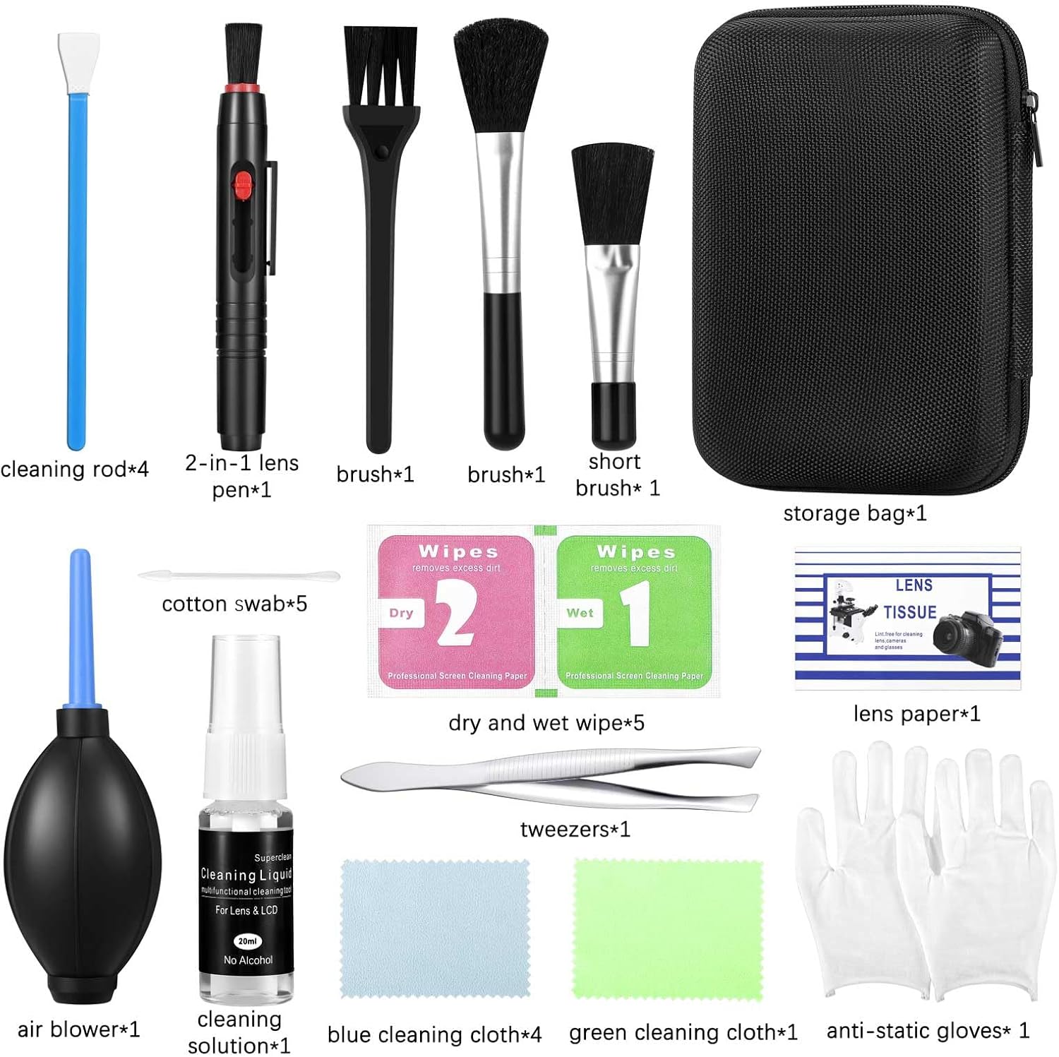 Camera Lens Cleaning kit,Camera Accessories,Camera Sensor and Lens Cleaning kit,Lens Pen - Image 2