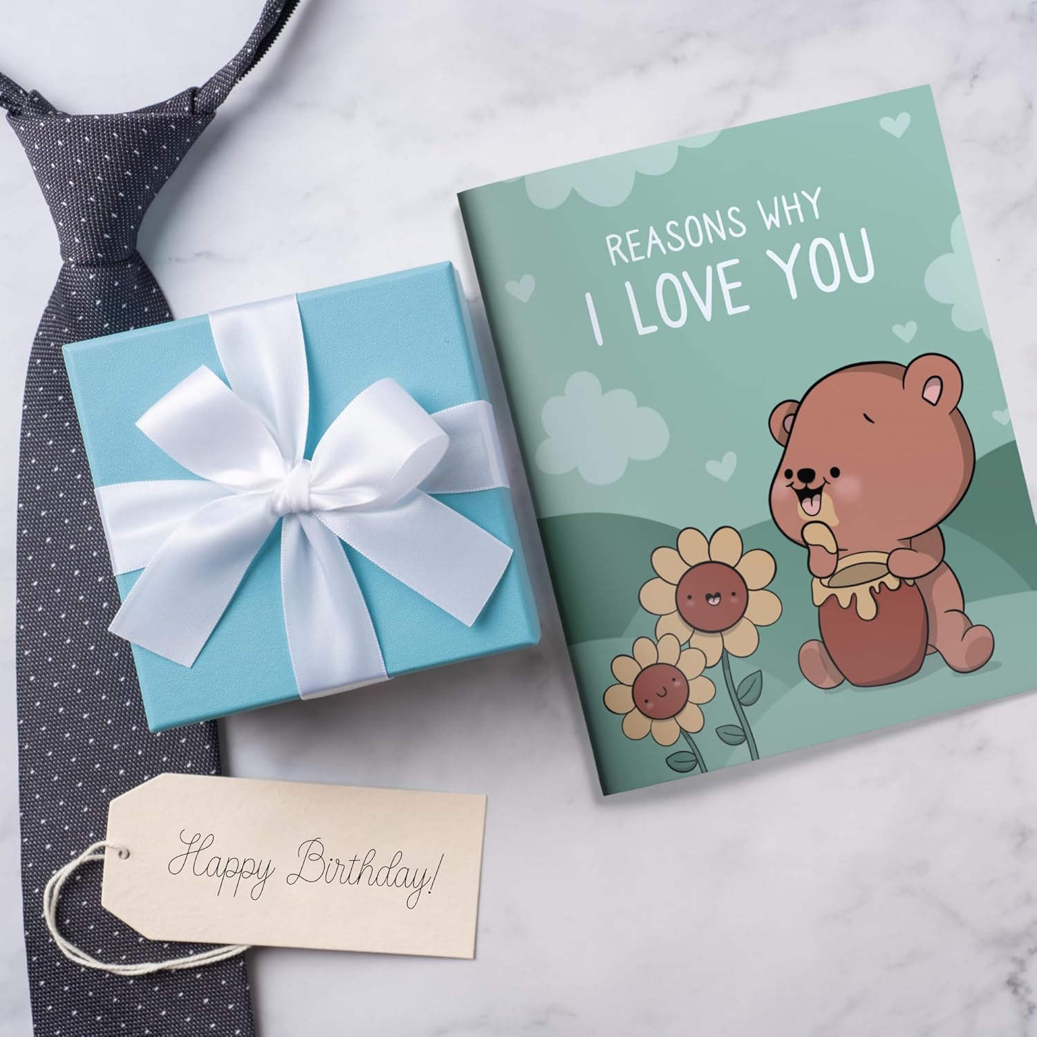 Anniversary Birthday Gift Mothers Day, For Boyfriend, Girlfriend, Husband, Wife, Dad, Mom, Romantic Thoughtful Personalized Gift for Fathers Day Him Her, Reasons Why I Love You - Image 5