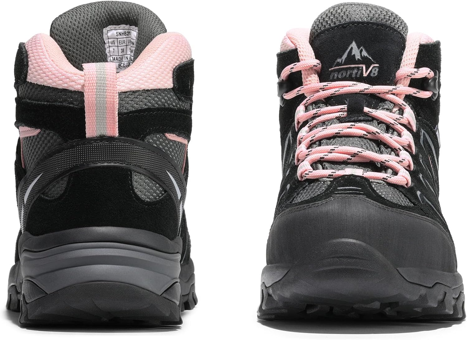 NORTIV 8 Women's Waterproof Hiking Boots Outdoor Trekking Camping Trail Hiking Boot Seeker - Image 9