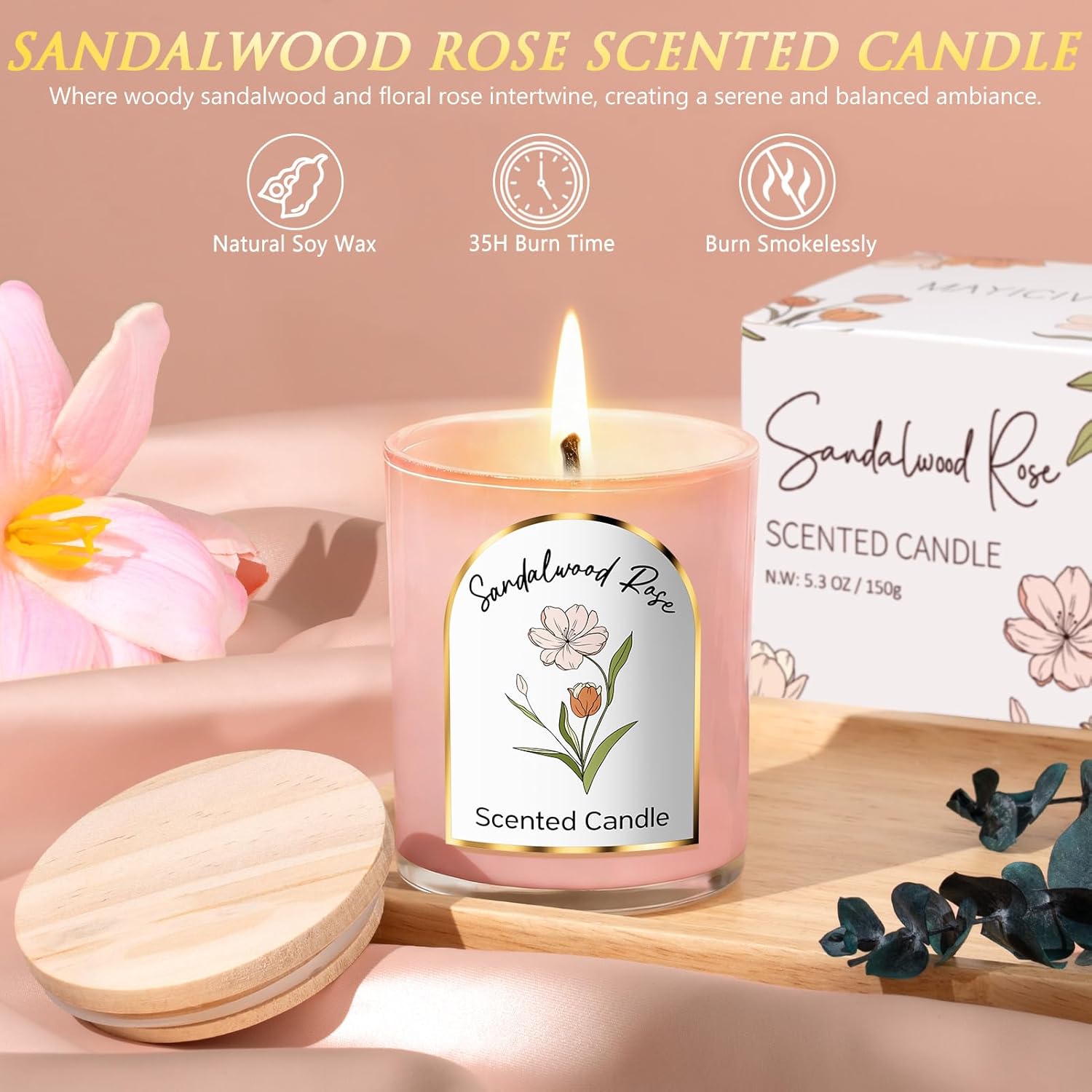 Mothers Day Birthday Gifts for Women Self Care Package, Get Well Soon Gift Baskets for Women Spa Gifts Set, Unique Thinking of You Inspirational Sympathy Easter Gift Baskets for Mom Her Friend Sister - Image 5