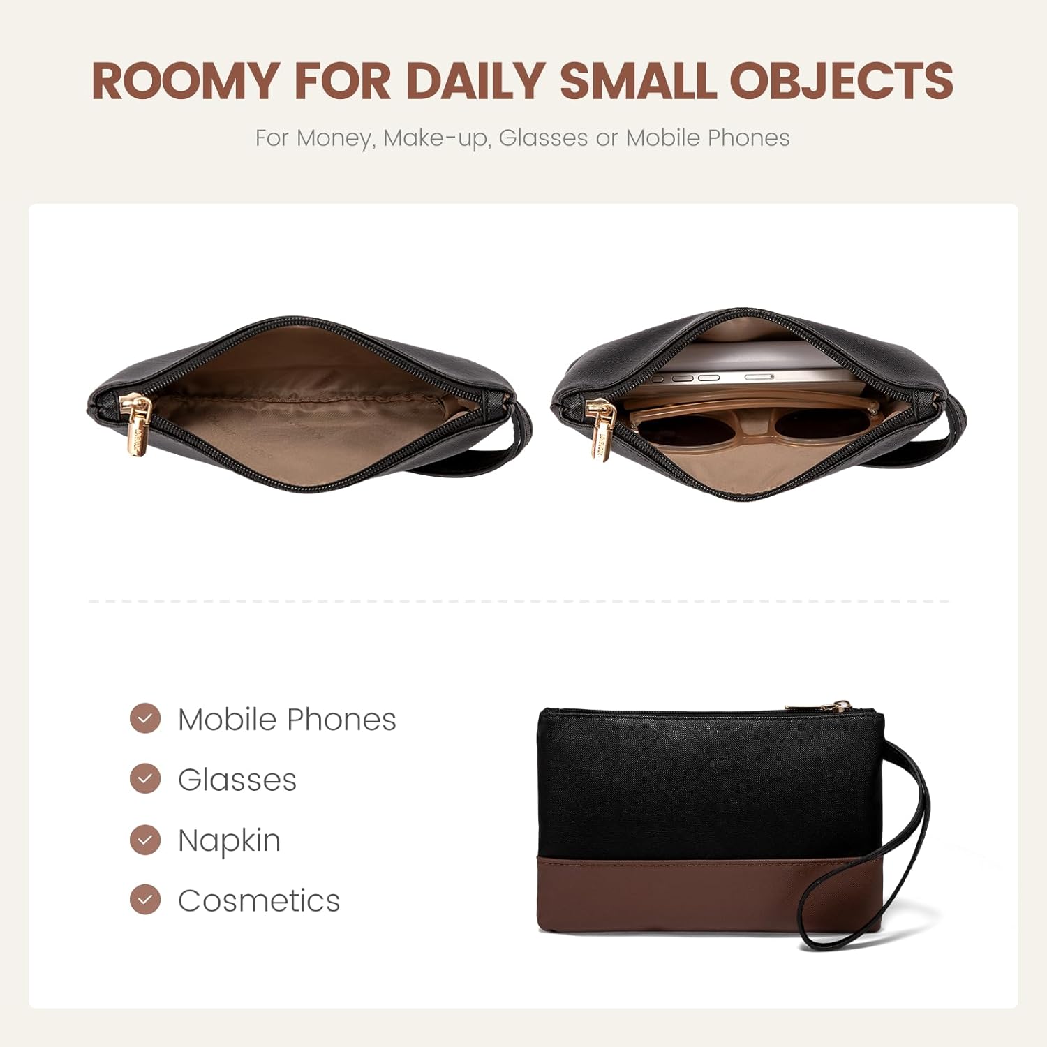 LOVEVOOK Laptop Tote Bag for Women,Leather Work Bag, Waterproof Business Teacher Bag,Large Computer Handbag Purse Briefcase,Office Gifts for Women - Image 7