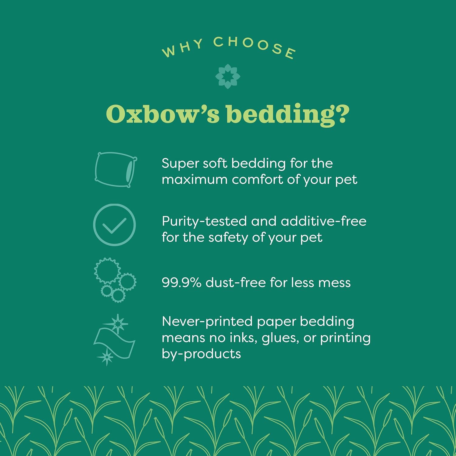 Oxbow Pure Comfort Small Animal Bedding, Odor & Moisture Absorbent Litter for Bunny Litter Box, Low Dust Bedding for Guinea Pig Cage, White Paper, 36 Liter Bag - Image 5