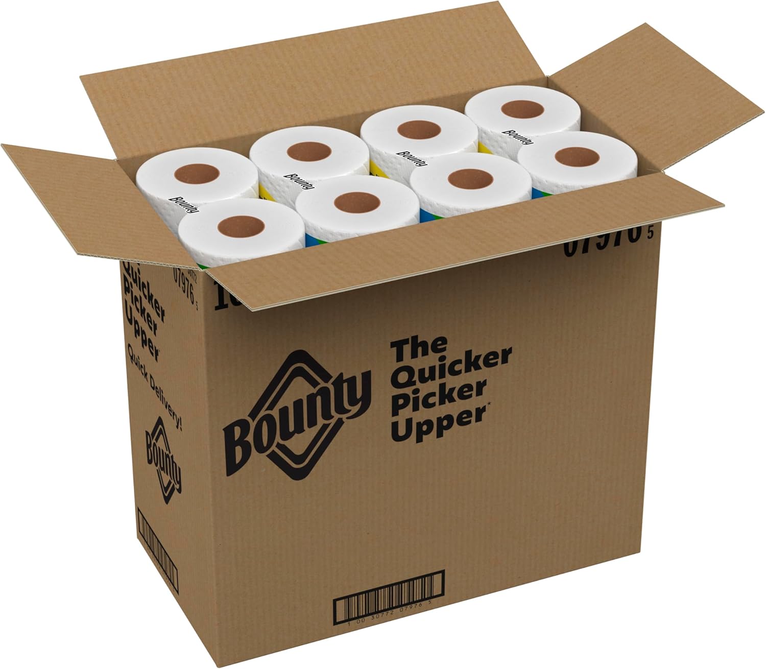 Bounty Paper Towels Quick Size, White, 16 Family Rolls = 40 Regular Rolls - Image 11