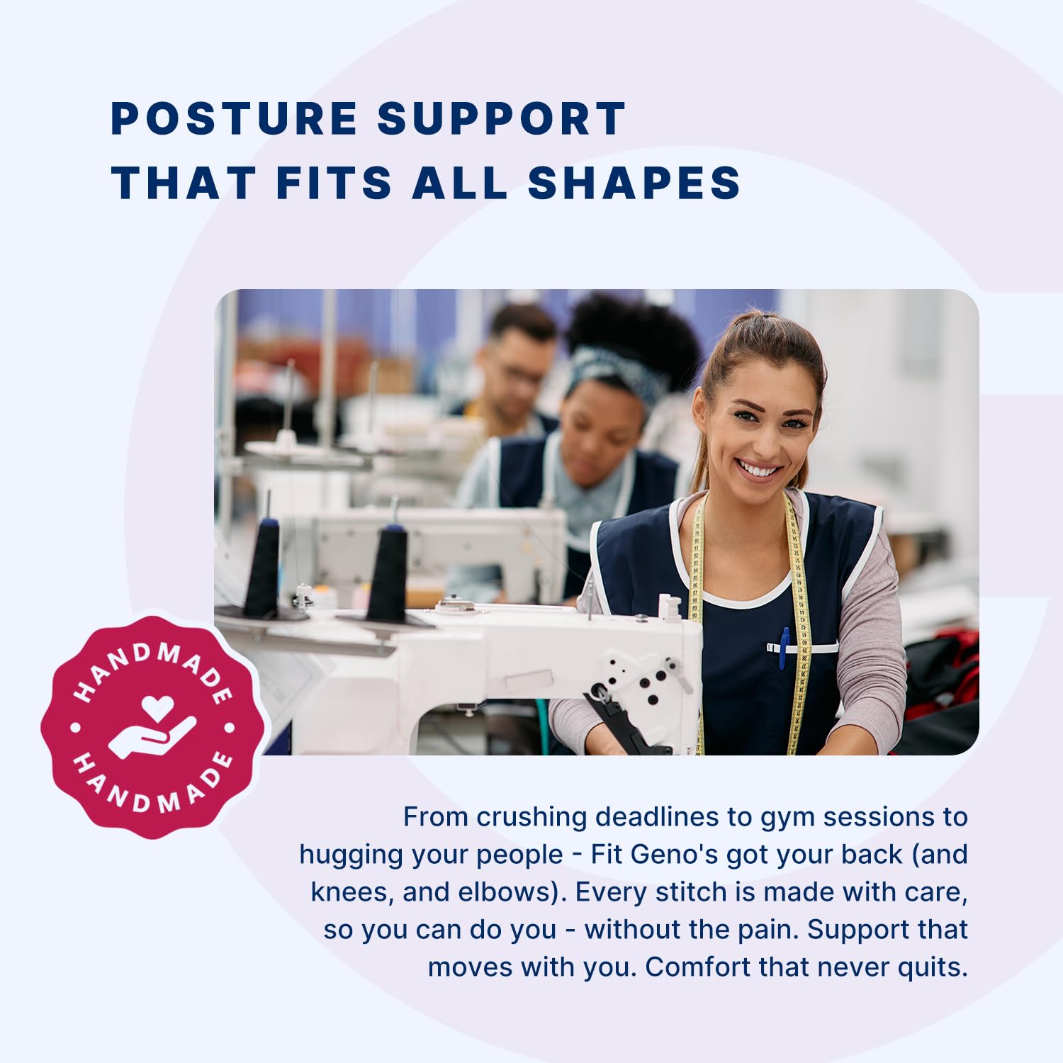 Fit Geno Back Brace Posture Corrector for Women and Men, Shoulder Straightener, Adjustable Full Back Support, Upper and Lower Back Pain Relief - Scoliosis, Hunchback, Hump, Thoracic, Spine Corrector - Image 8