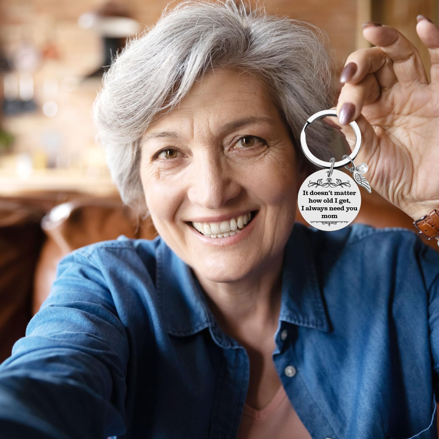 Mothers Day Gifts for Mom - Valentines Day Gifts for Mom from Daughter Son, Mother Galentines Gift, Regalos para el Día de Las Madres, Regalos para Mamá, Novelty Women Accessories Keychains - Image 5